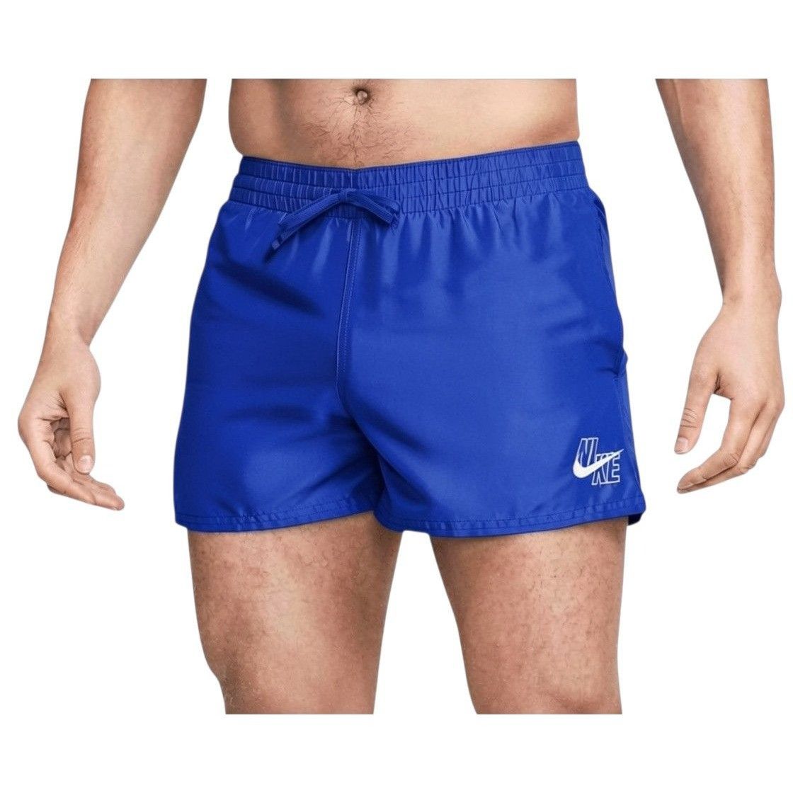 Nike Nike Swim Blue Essential 3" Volley Shorts NESSD452-504 Mens Size US 30 / EU 46 - 1 Thumbnail