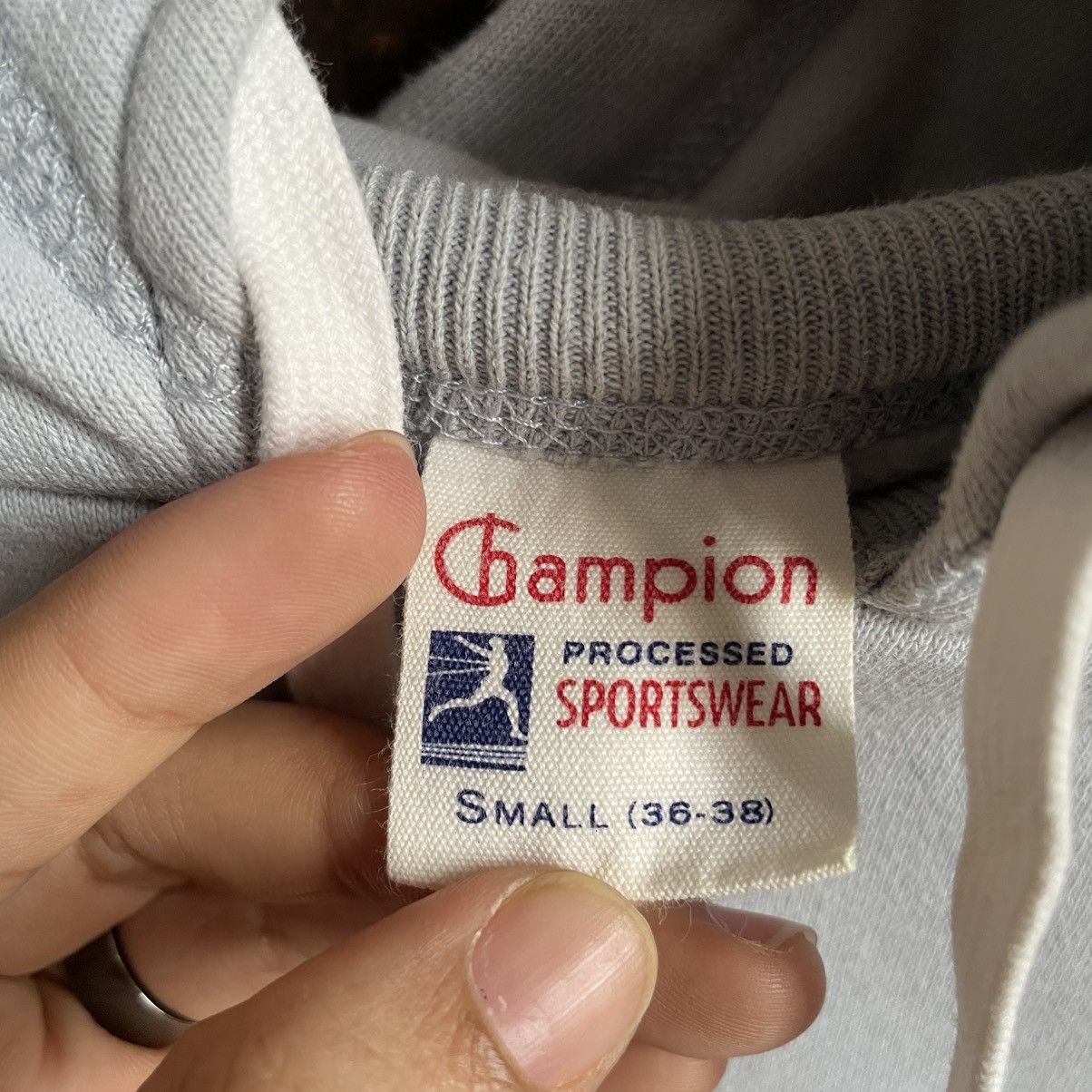 Champion × Vintage Vintage Champion hoodie 1950 (repro japan) Size US S / EU 44-46 / 1 - 3 Thumbnail