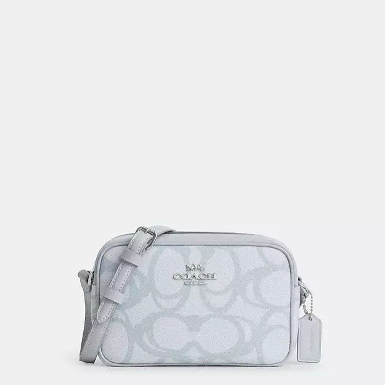 Coach NWT COACH Mini Jamie Camera Bag CBL94 Silver/Ice Blue Size ONE SIZE - 6 Thumbnail