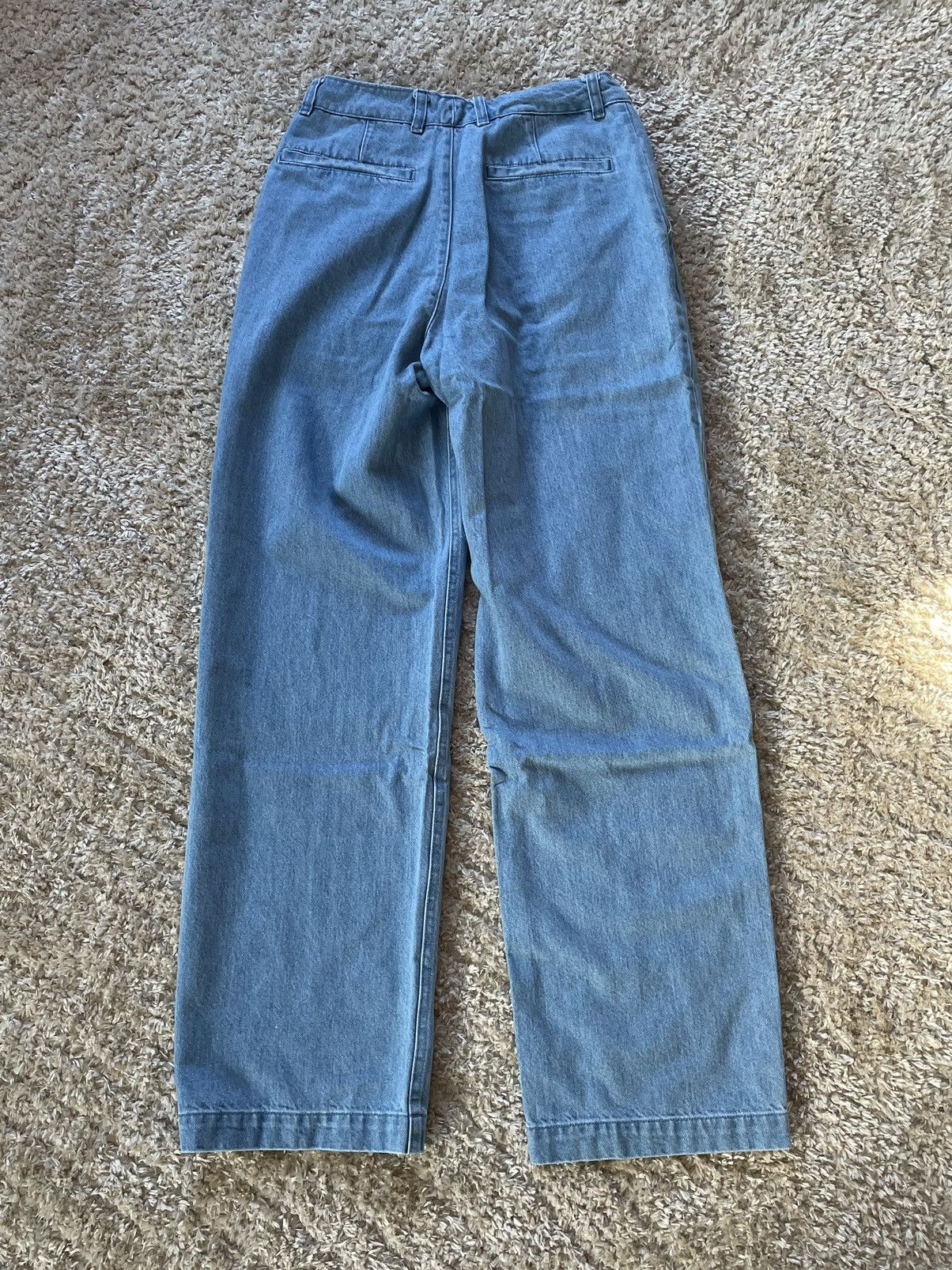 Nike × Vintage Vintage Nike SB Denim Jogger Pants Size US 30 / EU 46 - 2 Thumbnail
