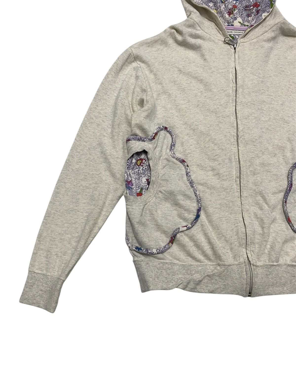 Issey Miyake Tsumori Chisato Zipper Hoodie Size M / US 6-8 / IT 42-44 - 2 Thumbnail