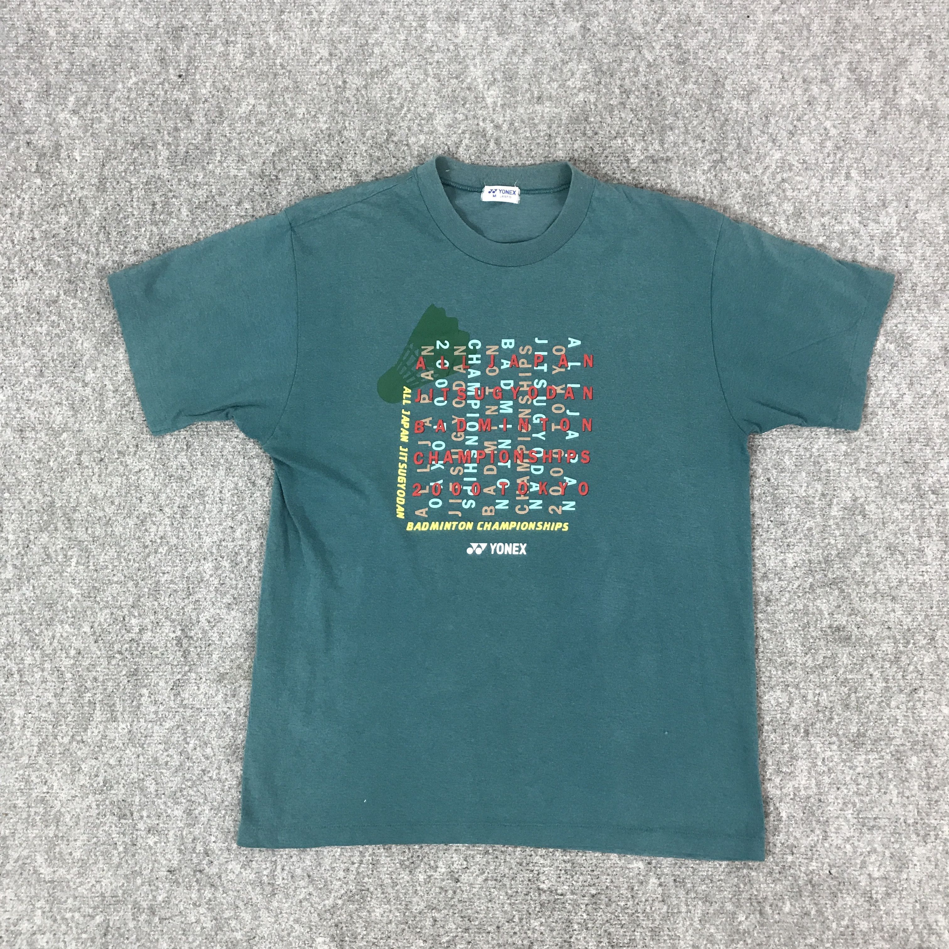 Japanese Brand VINTAGE YONEX DESIGN TSHIRTS Size US M / EU 48-50 / 2 - 1 Thumbnail