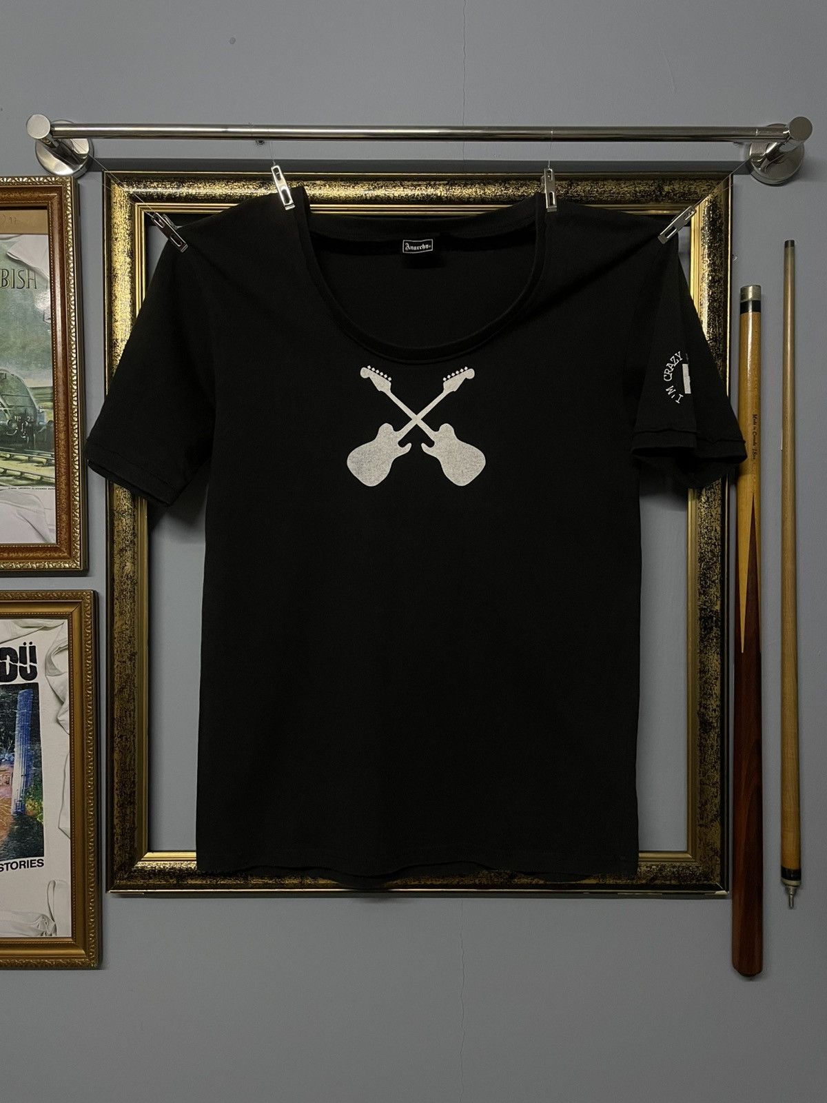 Designer × Japanese Brand × Vintage Vintage 90s Japan Designer Anarchy True Disorderly Punk Tee Size US S / EU 44-46 / 1 - 4 Thumbnail