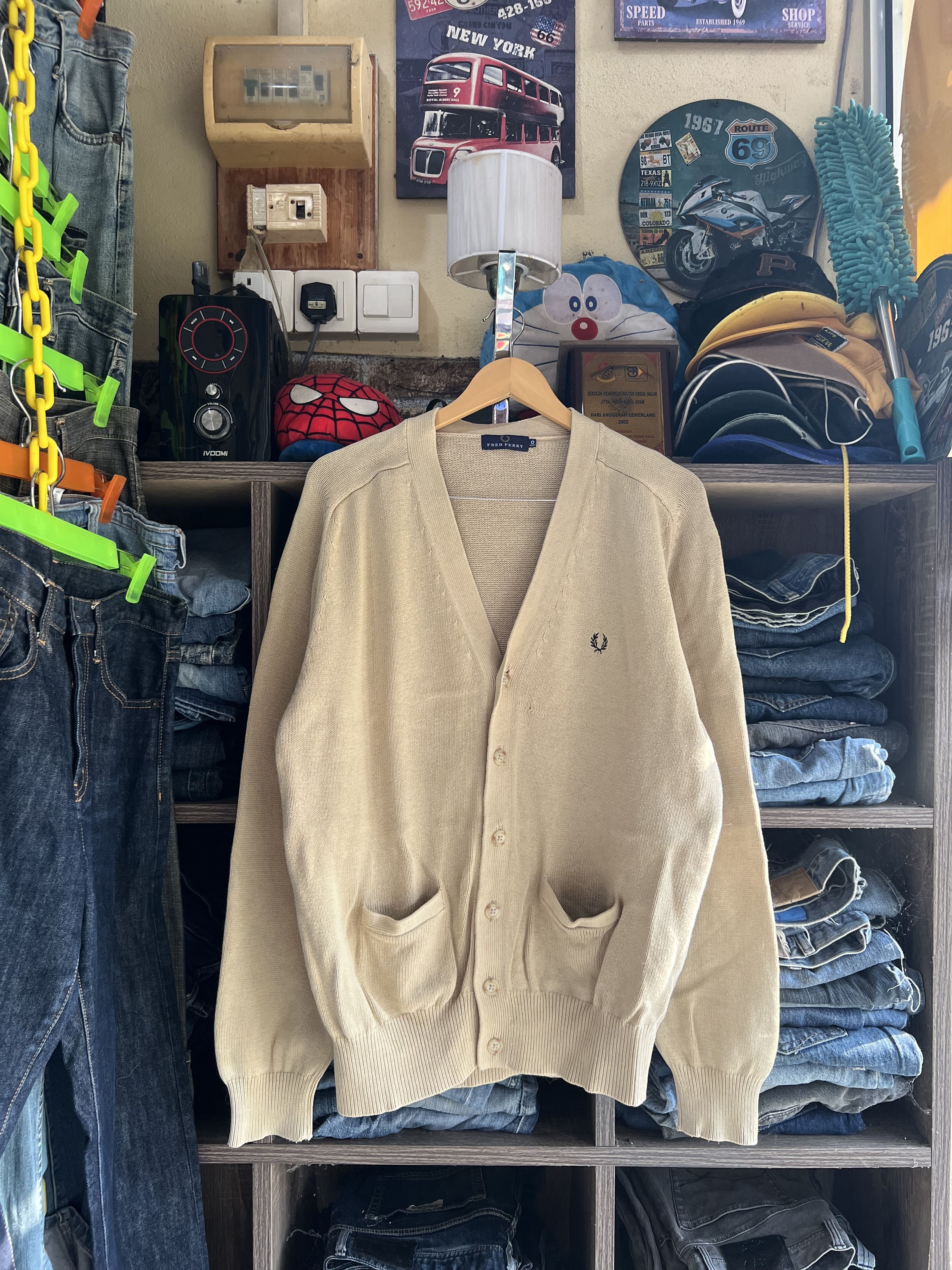 Fred Perry 🔥Fred Perry Knit Cardigan Size US XL / EU 56 / 4 - 13 Thumbnail