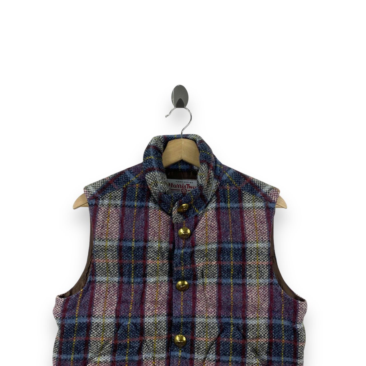 Harris Tweed HARRIS TWEED Journal Standard Wool Vest Jacket Size US L / EU 52-54 / 3 - 2 Thumbnail
