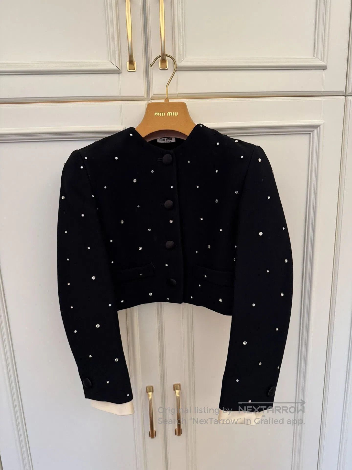 Miu Miu miu miu embellished short jacket. Size US S / EU 44-46 / 1 - 2 Thumbnail