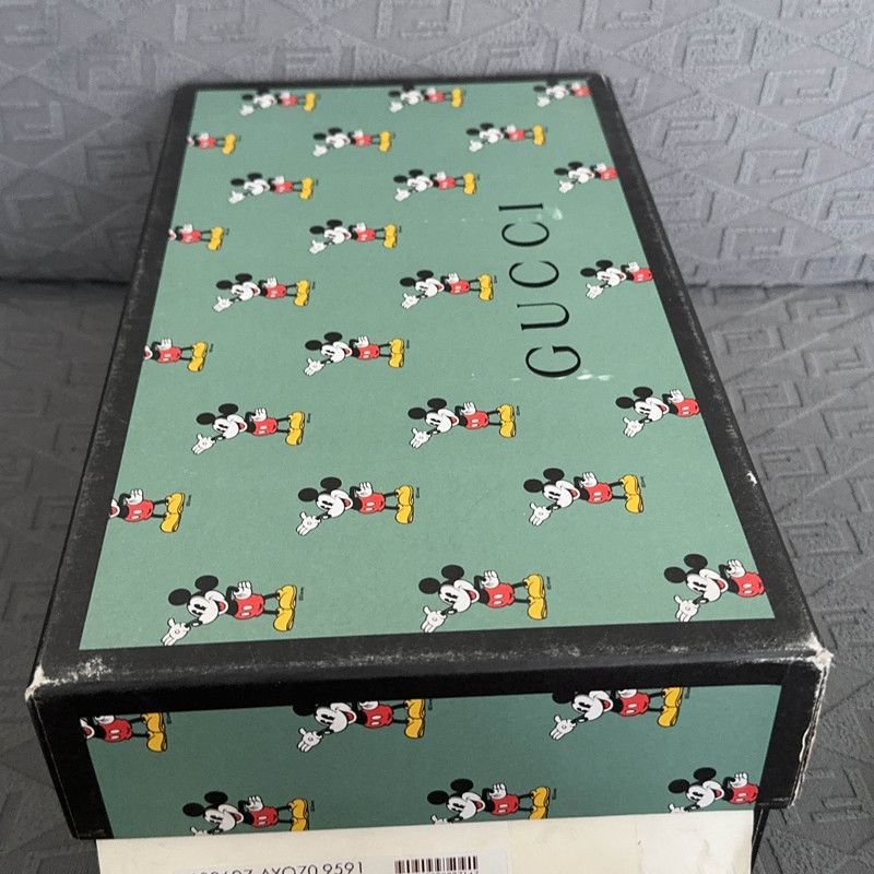 Gucci Gucci Mickey Mouse ACE Sneakers for Men Size US 7.5 / EU 40-41 - 6 Thumbnail