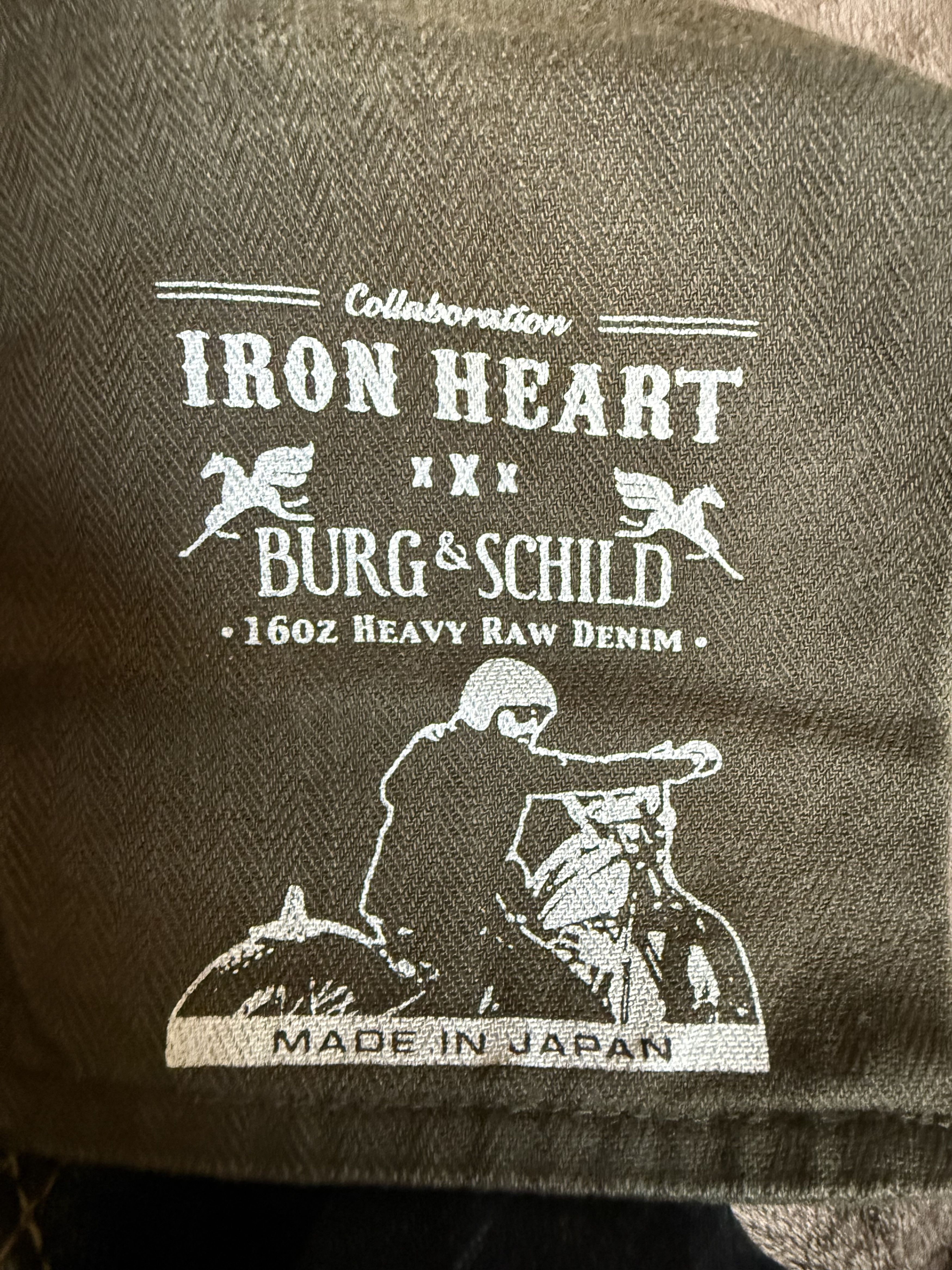 Iron Heart Iron Heart 634B&S-RAW for Burg & Schild Size US 32 / EU 48 - 17 Thumbnail