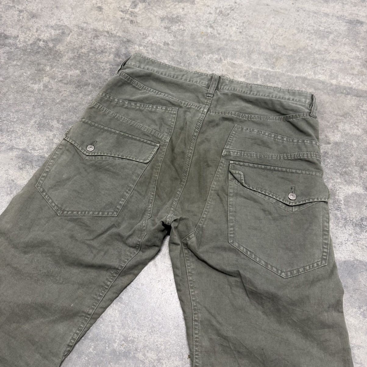 CABANE de ZUCCa CABANE de ZUCCa Double Waist Belt Loop Flap Pocket Pants Size US 32 / EU 48 - 7 Thumbnail