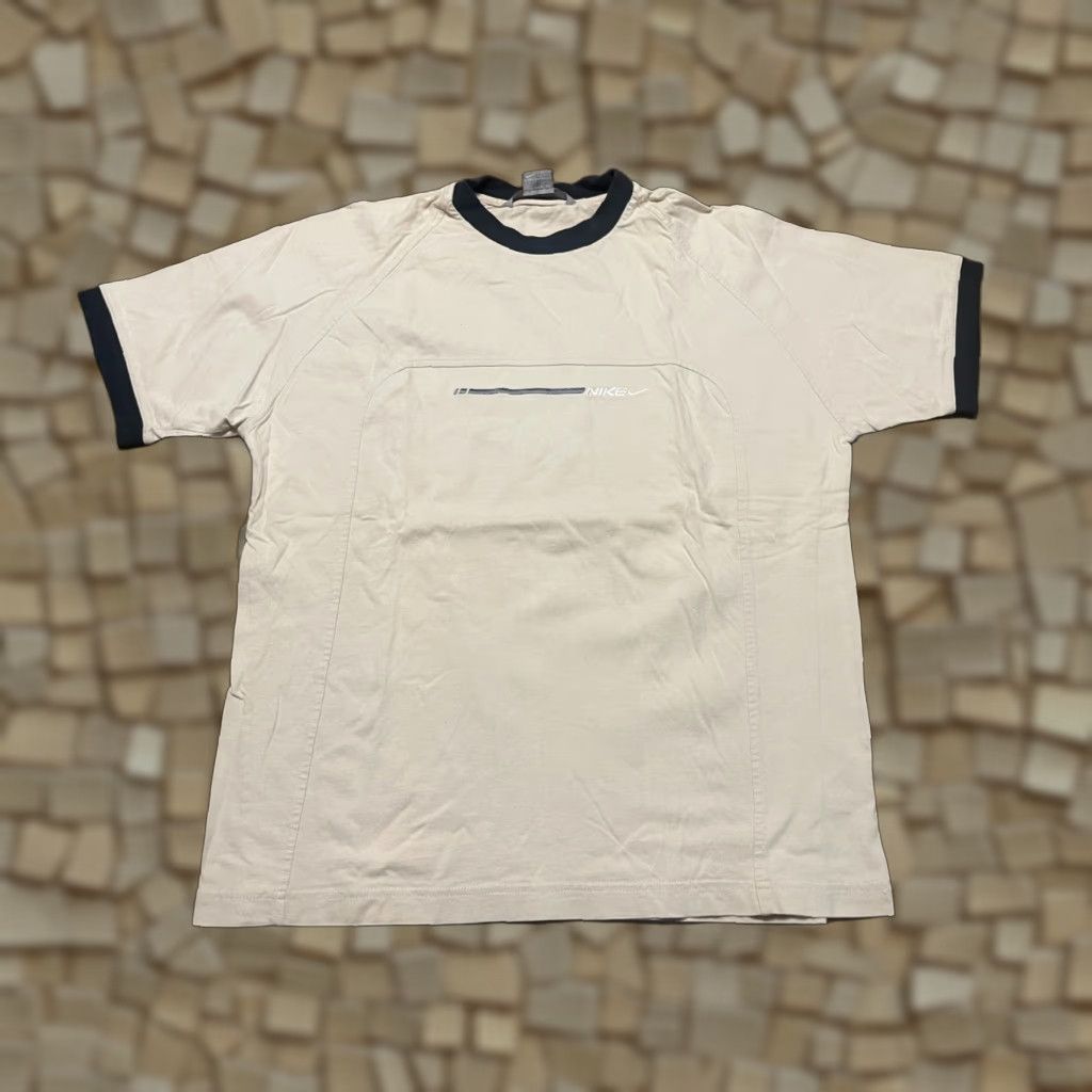 Nike Nike Shirt, Men, Size L, Round Neck, Short Sleeve, Black Tan, Solid, T-Shirt, Regular, Nike Man Shirt L Black Tan Round Neck Short Sleeve Size US L / EU 52-54 / 3 - 1 Thumbnail