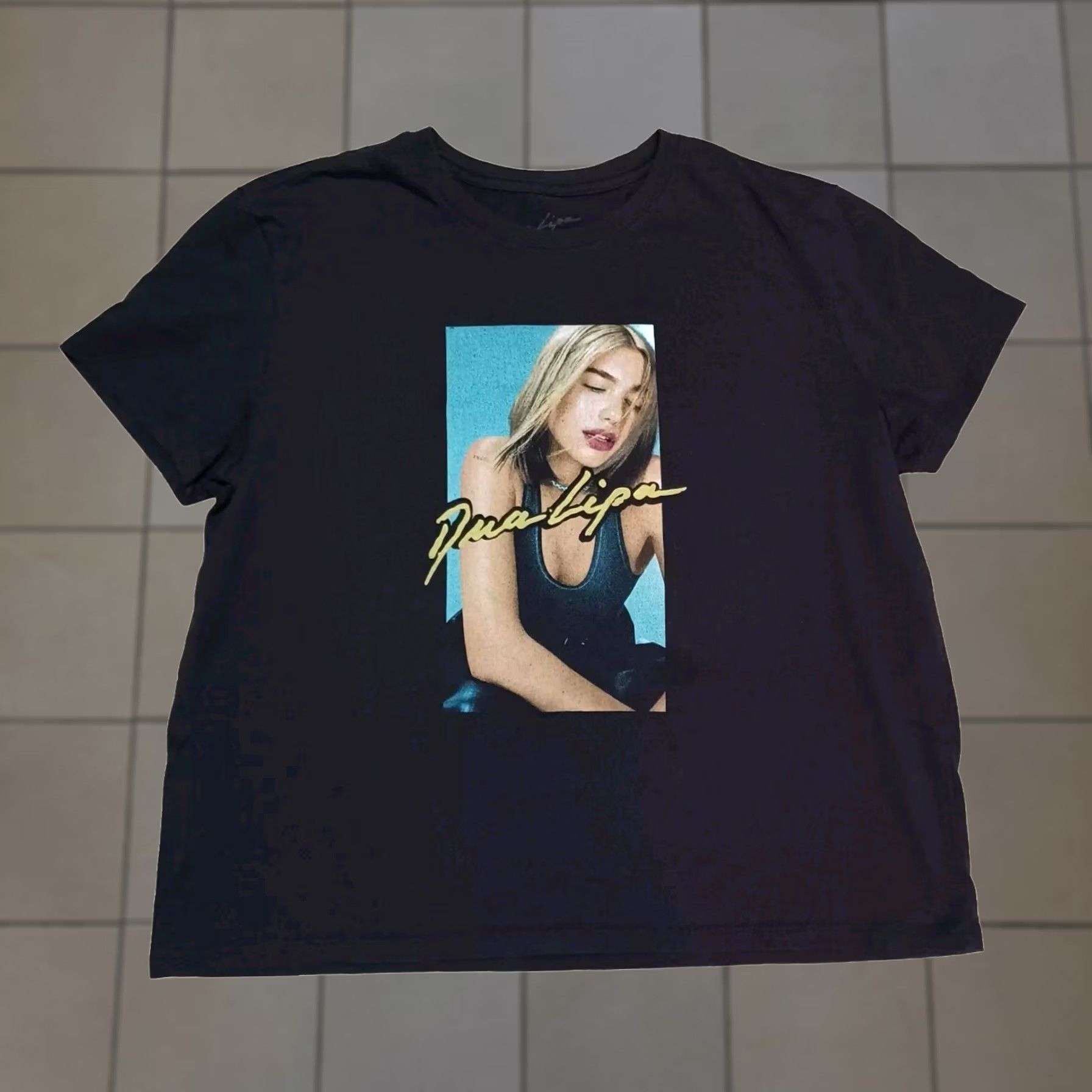 Vintage Dua Lipa T Shirt Womens XL Black Short Sleeve Graphic Picture Band Tee Shirt Adult Womens Size XL / US 12-14 / IT 48-50 - 1 Thumbnail