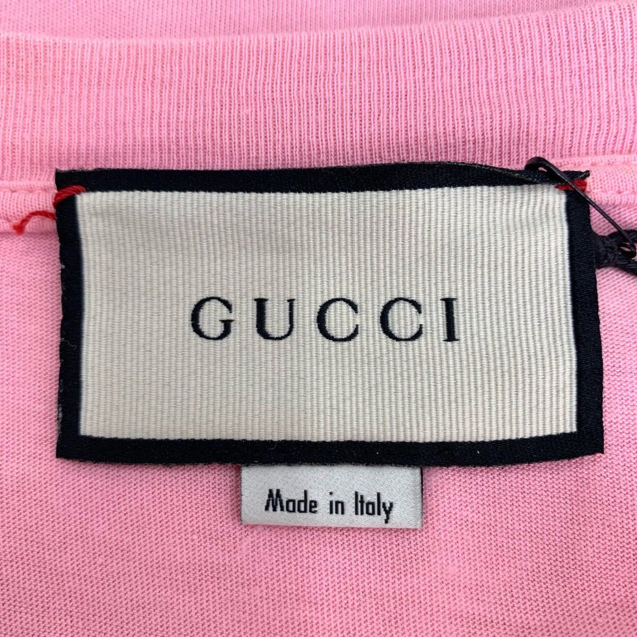 Gucci Gucci Pink Cotton Tennis Racket Embroidered Logo T-Shirt Sho Size M / US 6-8 / IT 42-44 - 2 Thumbnail