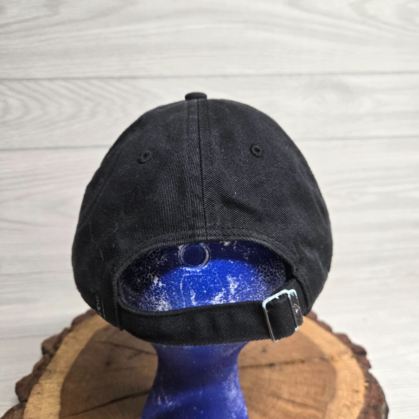 Adidas ADIDAS Hat Baseball Cap One Size Black Adjustable Logo Strapback Relaxed Cap Men - Casual Sports Style Size ONE SIZE - 3 Thumbnail