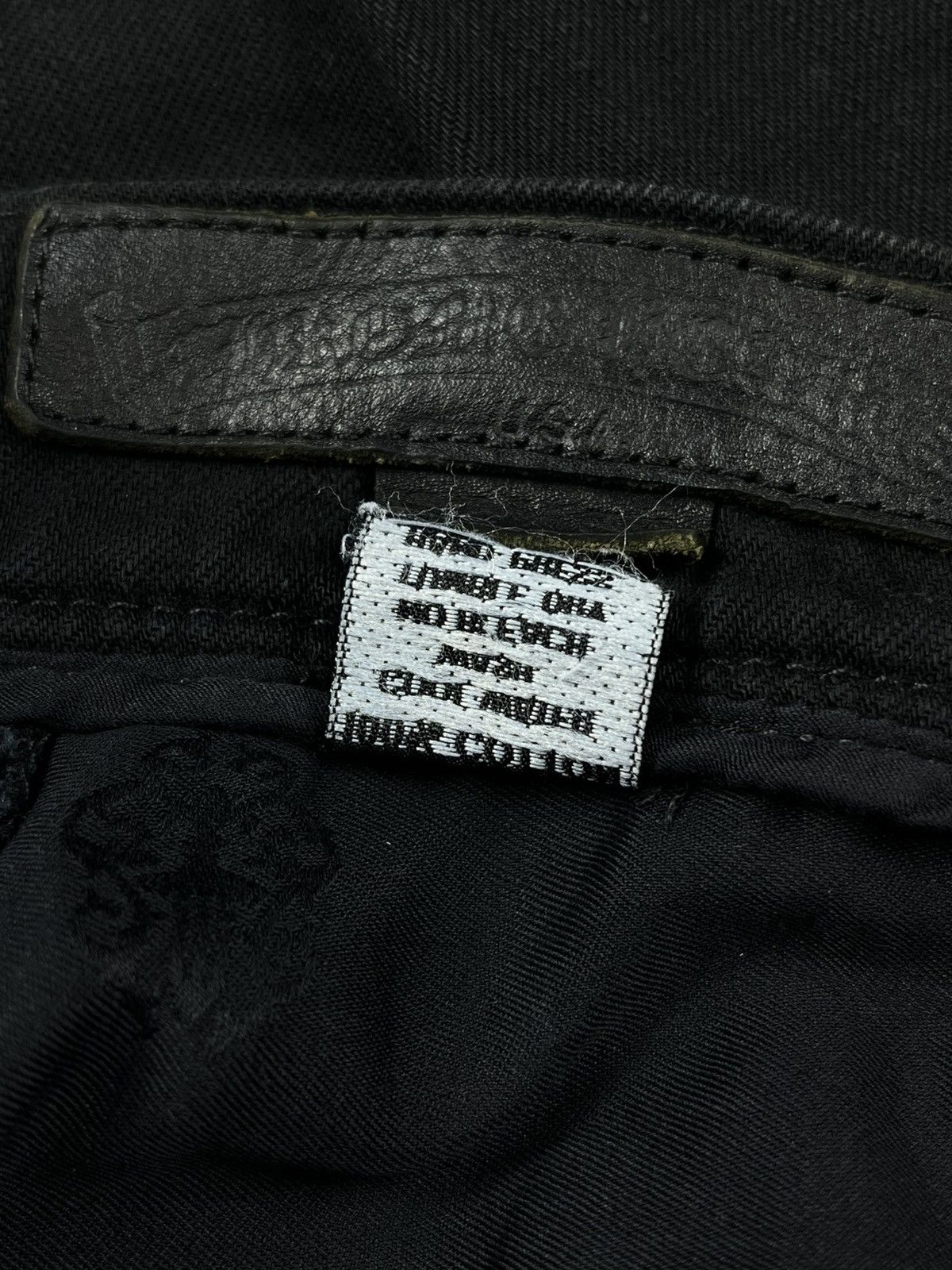 Chrome Hearts Chrome Hearts Vintage Skinny Fleur Knee Denim Jeans Altered Size US 32 / EU 48 - 16 Thumbnail