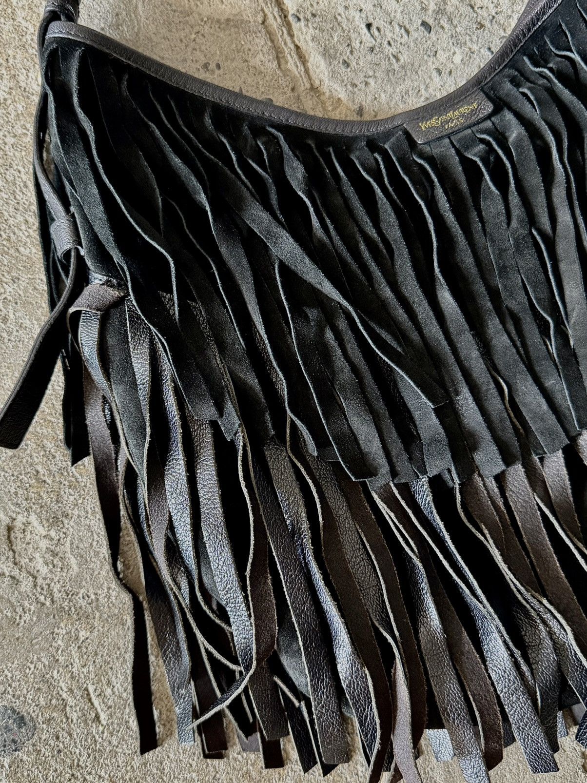 Yves Saint Laurent Archive Yves Saint Laurent - Tom Ford - 2002 Fringe Mombasa Size ONE SIZE - 15 Thumbnail