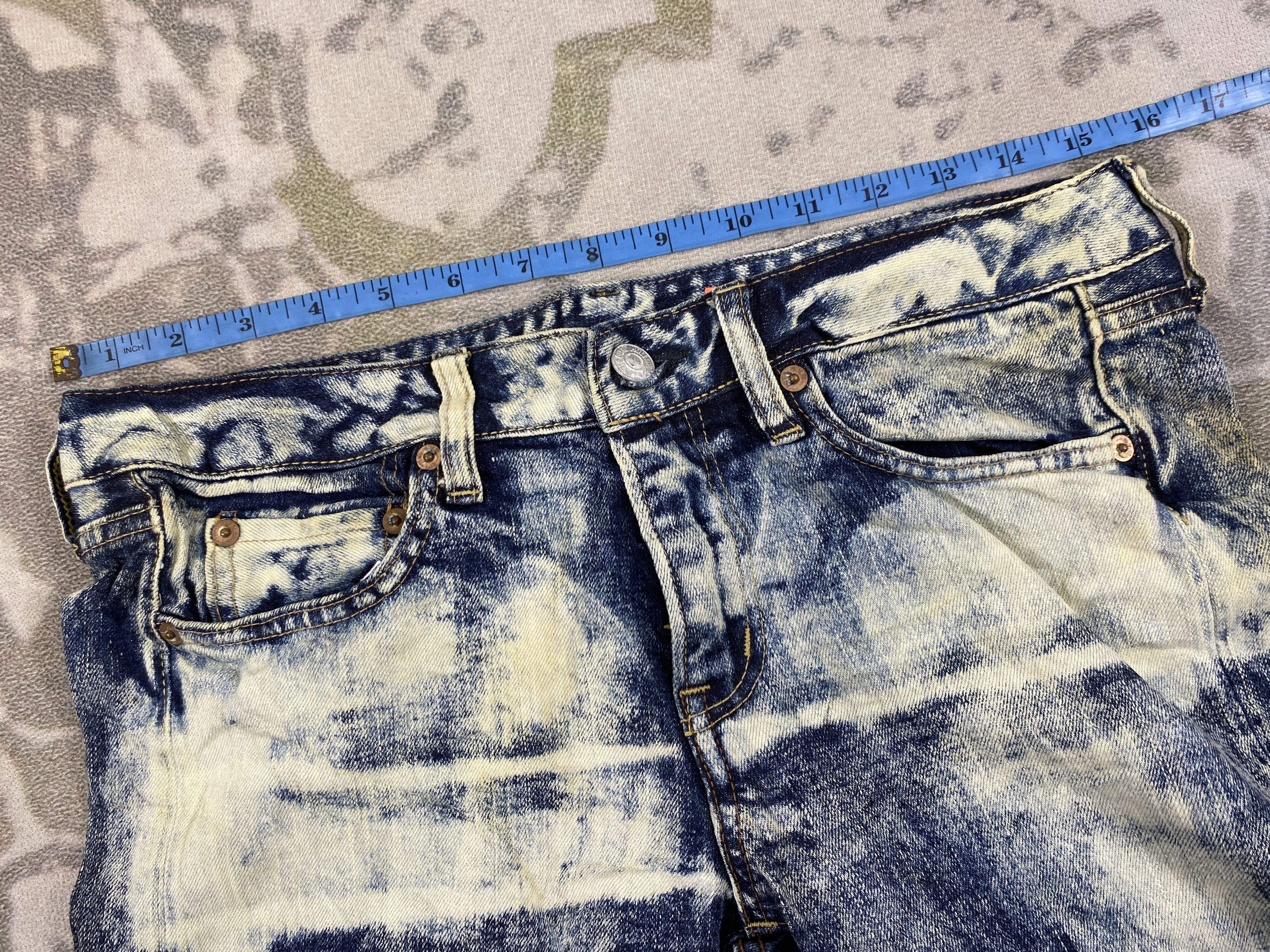 Kapital Redline Go To Hollywood KAPITAL STYLE 31x33 Denim-JN3782 Size US 31 - 5 Thumbnail