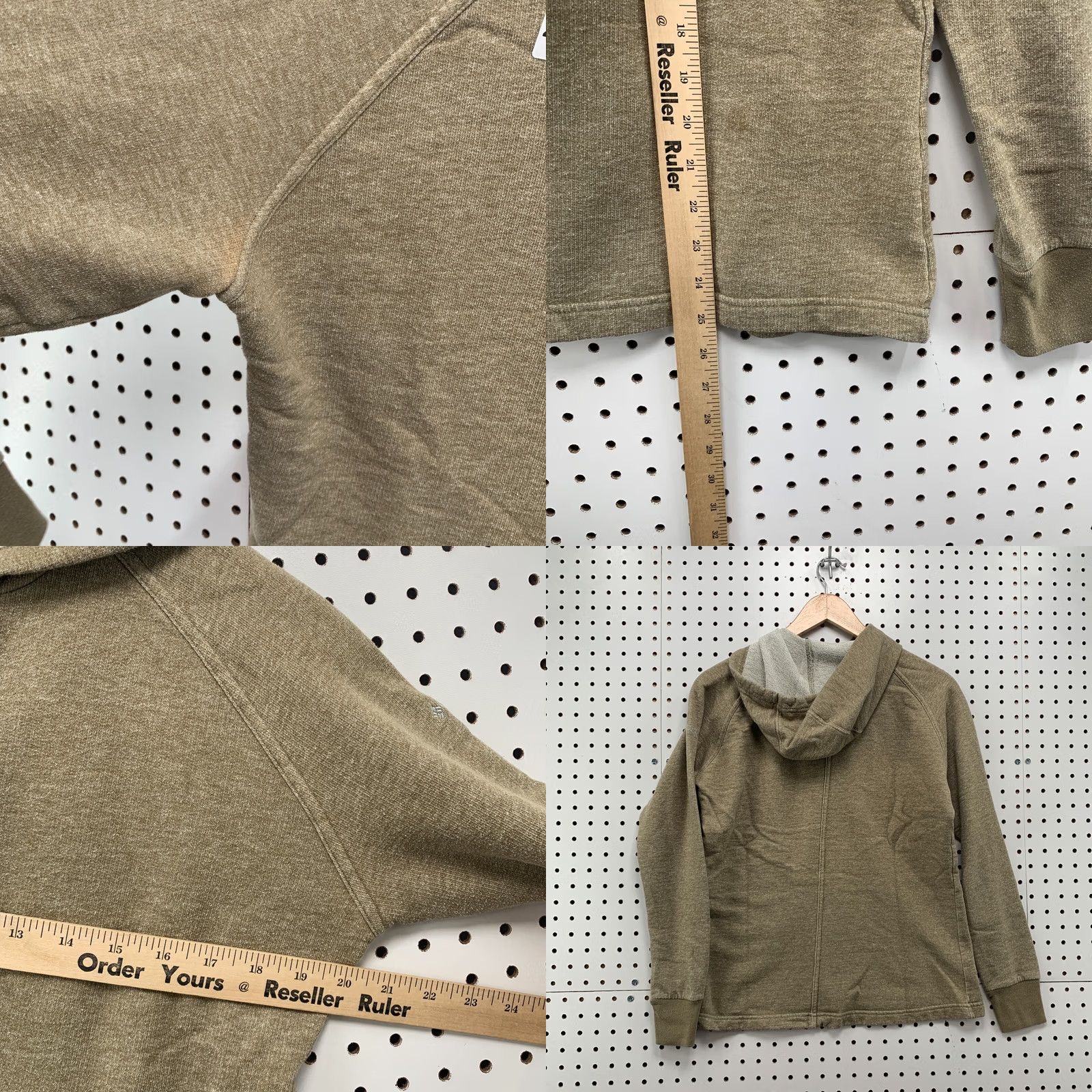 Vintage Columbia Henley Hooded Button Sweatshirt Brown Womens Small Pullover Size S / US 4 / IT 40 - 8 Thumbnail