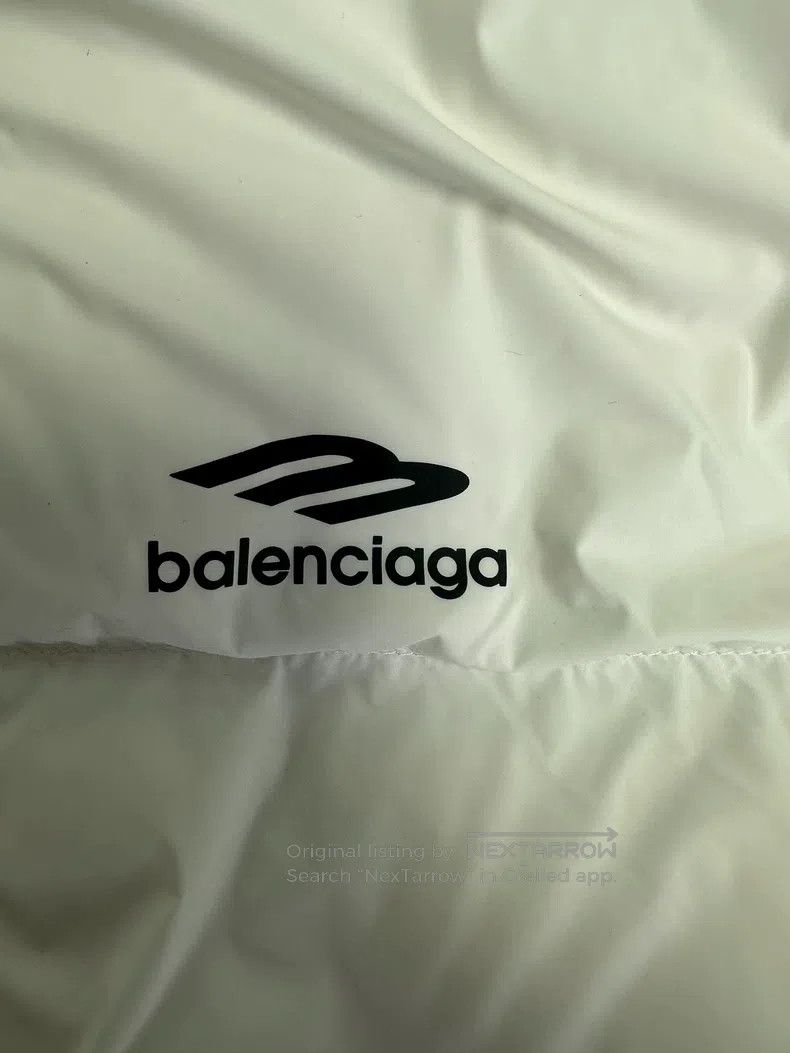 Balenciaga Balenciaga Solid Color Logo Embroidered Long Sleeve Jacket Size XXS / US 00 / IT 34 - 3 Thumbnail