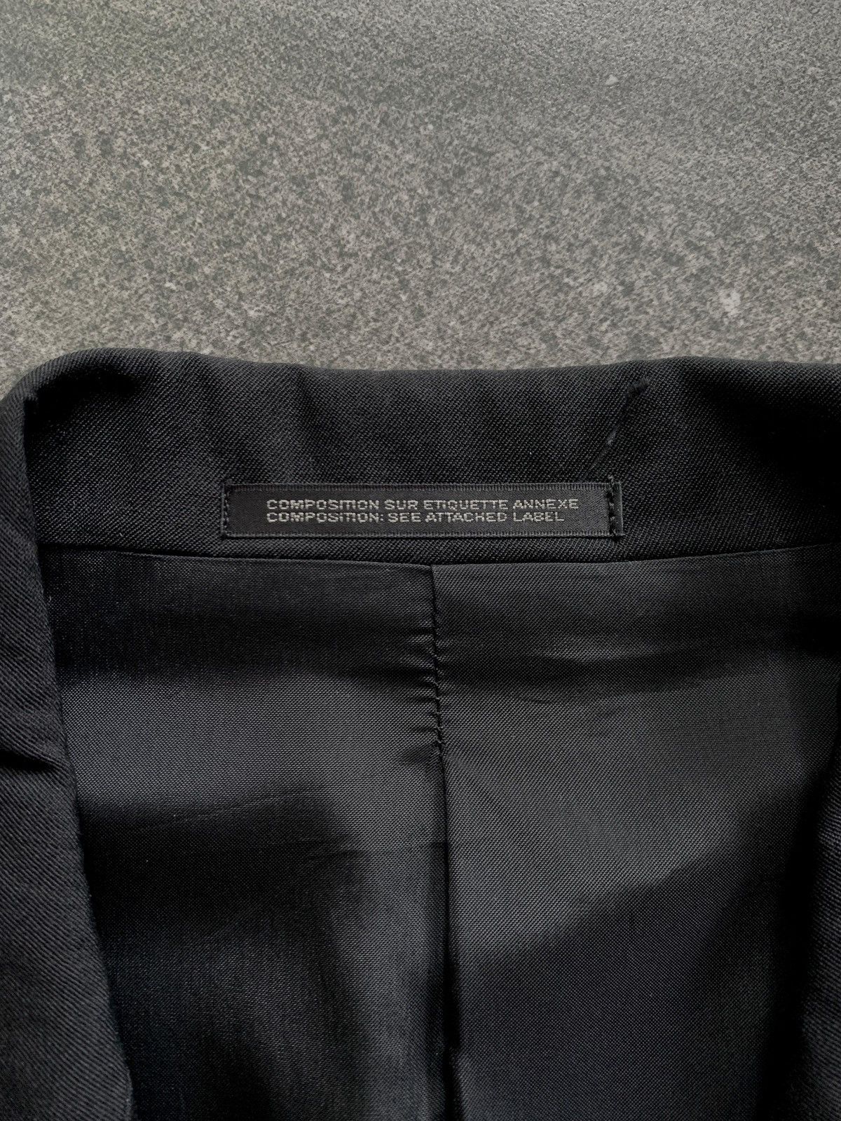 Yohji Yamamoto FREE TAX! Bondage Zipper Blazer Jacket Size 48R - 11 Thumbnail