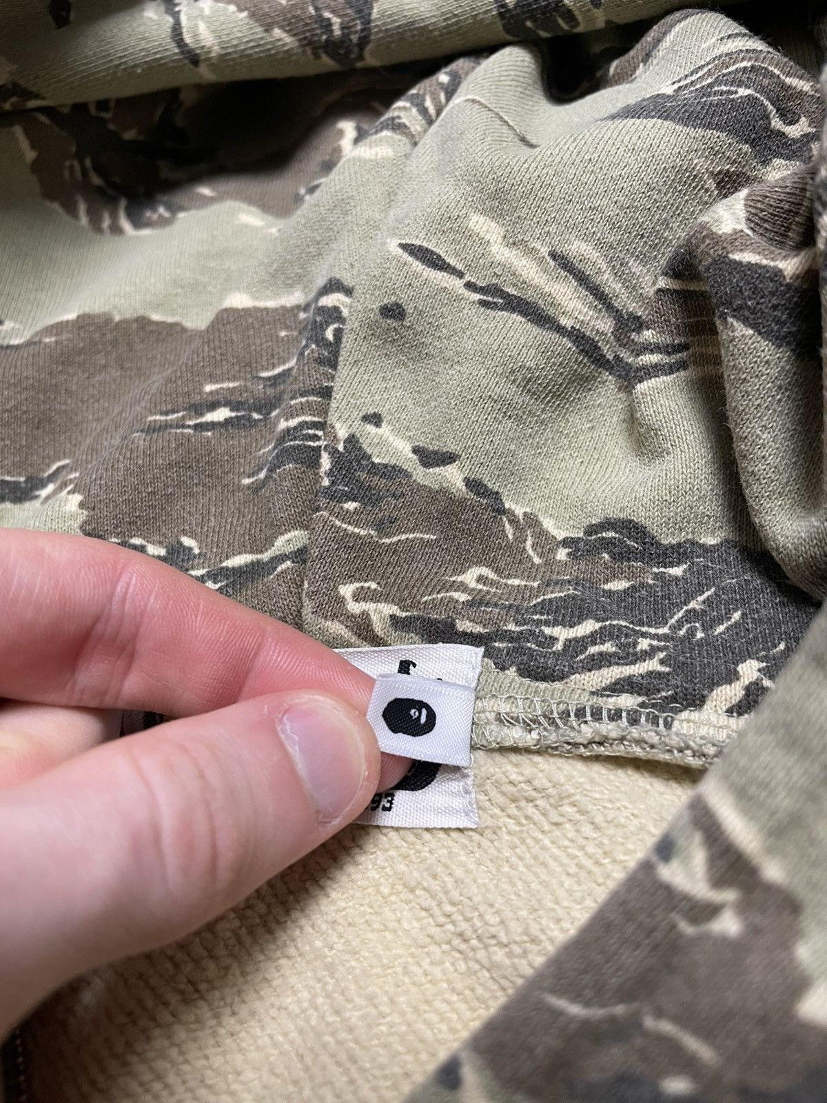 Bape BAPE Tiger Full Zip Hoodie Desert Camo A Bathing Ape Size S Size US S / EU 44-46 / 1 - 17 Thumbnail