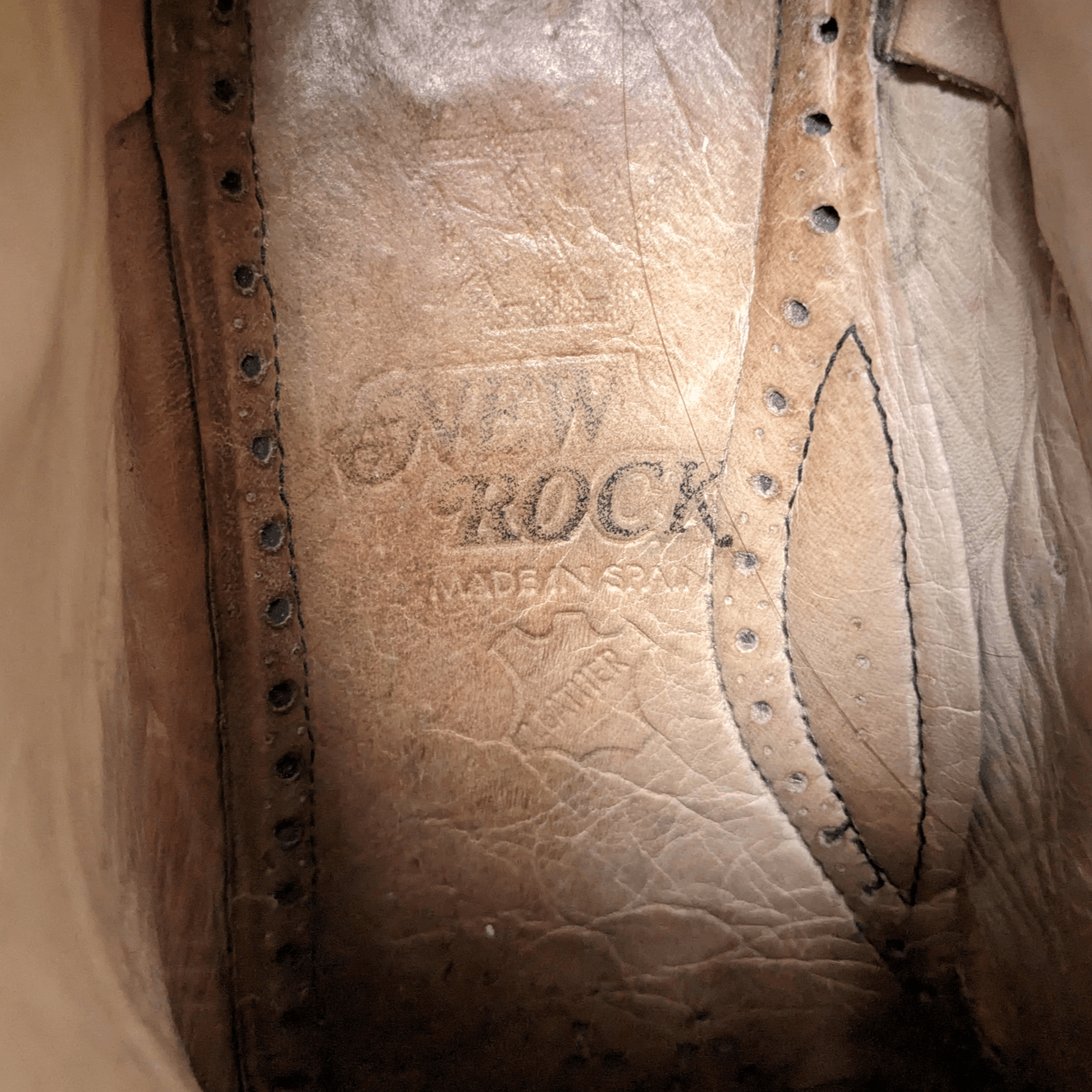 Tan / Beige / Cream Vintage Archive New Rocks in Brown, Men's (Size 10.5) — image 6 of 6