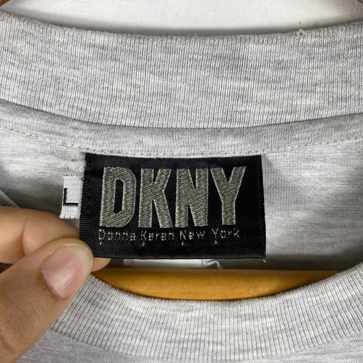DKNY Vintage 90's DKNY NYC Logo Graphic Longsleeve Tee Shirt Size US L / EU 52-54 / 3 - 5 Thumbnail