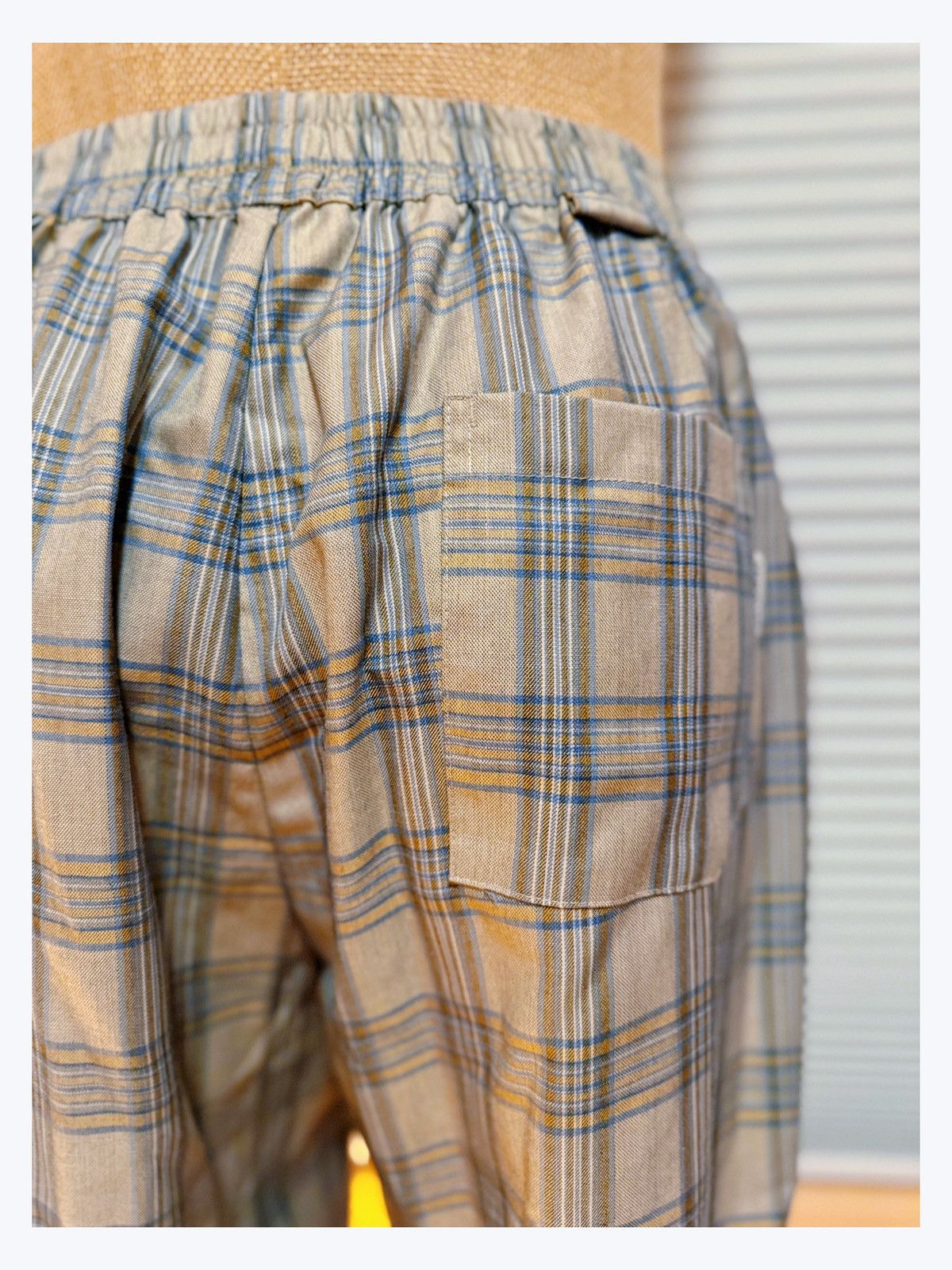 Other Vintage-Style Plaid Jogger Pants Size 30" / US 8 / IT 44 - 8 Thumbnail