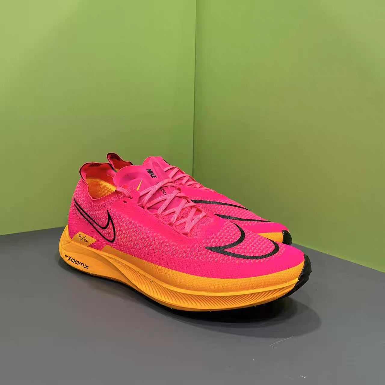 Nike NIKE ZoomX StreakFly Pink & Yellow K15 Size US 10 / EU 43 - 2 Thumbnail