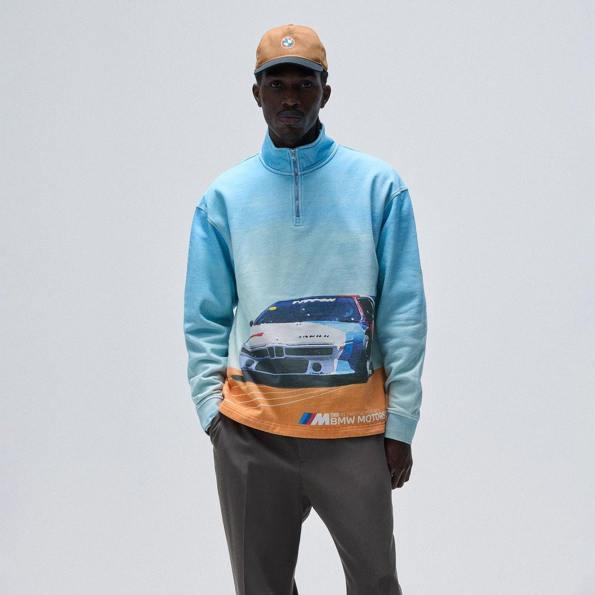 BMW × Kith Kith for BMW Retro Vintage Quarter Zip Men’s Size Large Size US L / EU 52-54 / 3 - 2 Thumbnail