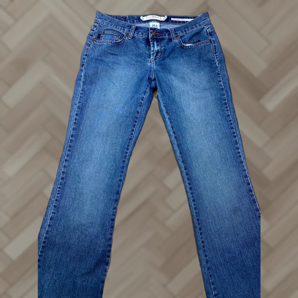 Denime VINTAGE Z. Cavaricci Denim Jeans Pants Blue Size 9 Straight Leg #4908 Size 30" / US 8 / IT 44 - 1 Thumbnail
