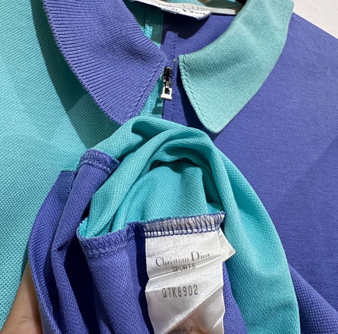 Dior Christian Dior Big “CD” Colorblock Poloshirt Size US M / EU 48-50 / 2 - 4 Thumbnail
