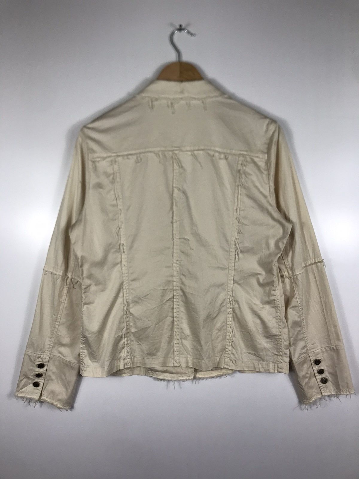 14th Addiction × If Six Was Nine × Seditionaries ⚡️Vintage LookLa Distressed Style Button Coat Jacket Size M / US 6-8 / IT 42-44 - 13 Thumbnail