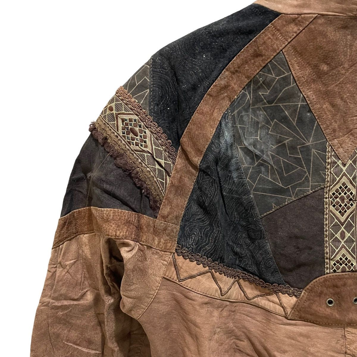 Wilsons Leather Vintage Wilsons Leather Cowboy Western Leather Jacket Size US S / EU 44-46 / 1 - 14 Thumbnail