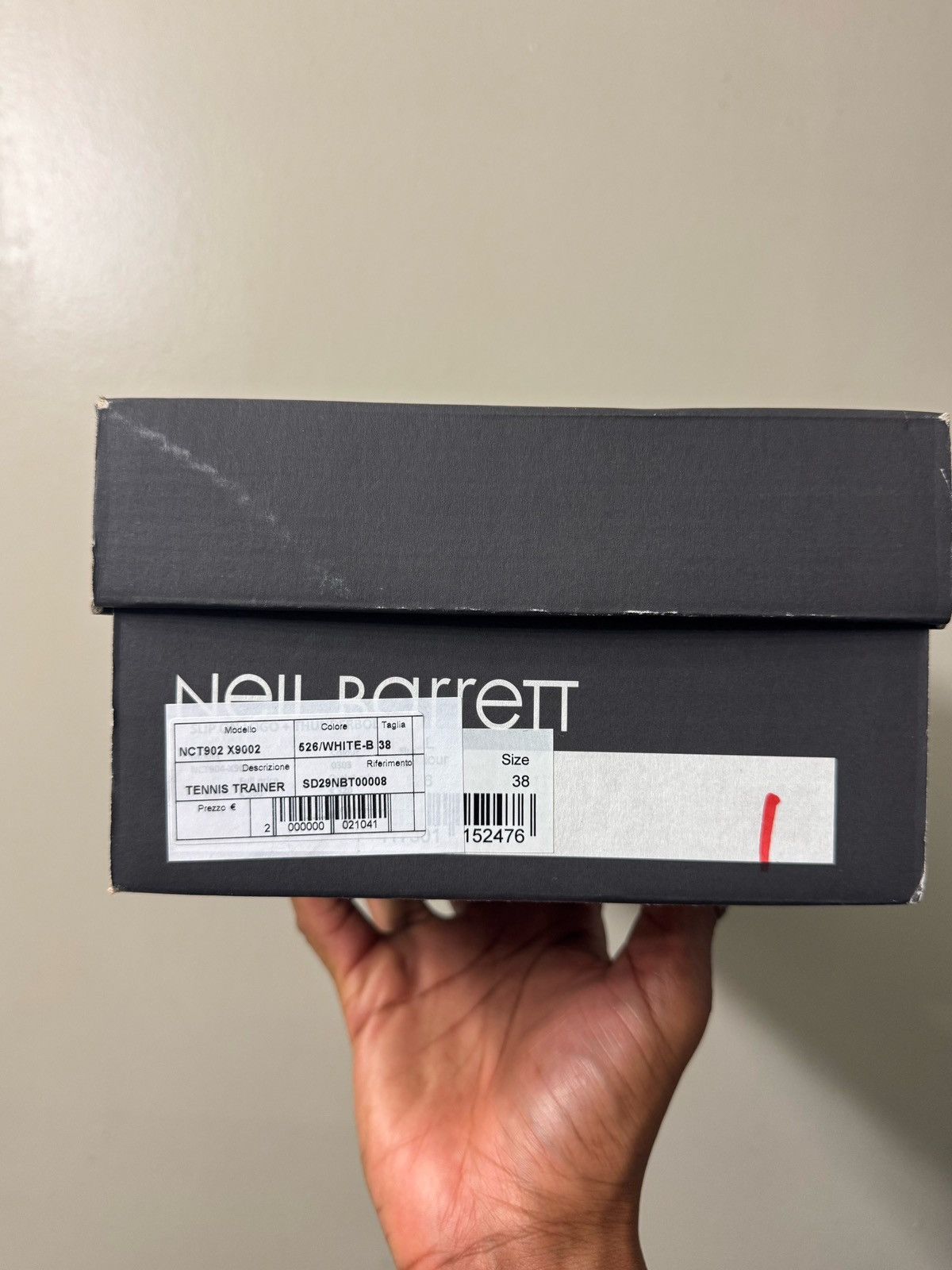 Neil Barrett ThunderBolt Trainers Size US 8 / IT 38 - 10 Thumbnail