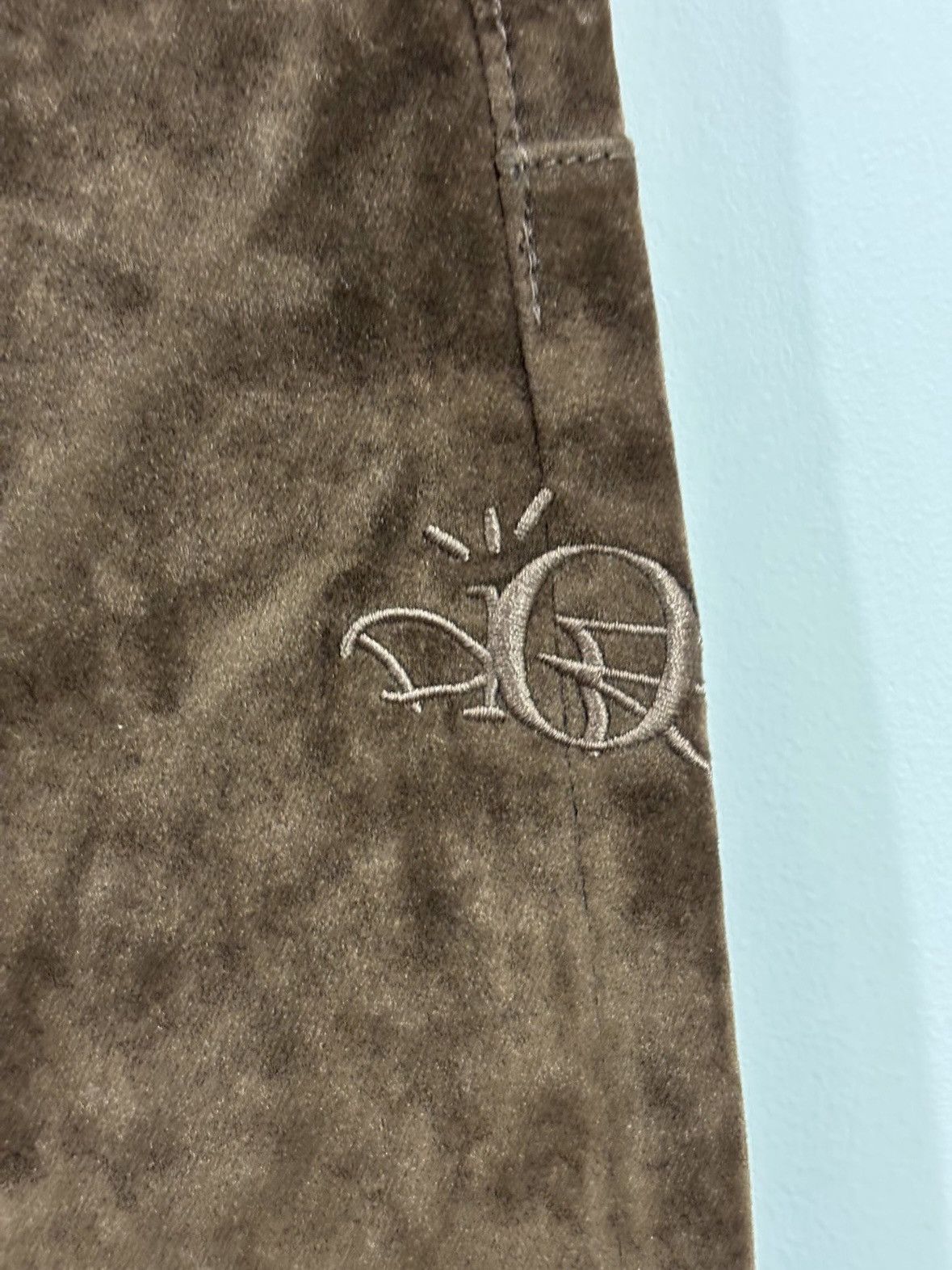 Dior Dior cobrand Travis Scott suede pants Size US 32 / EU 48 - 4 Thumbnail