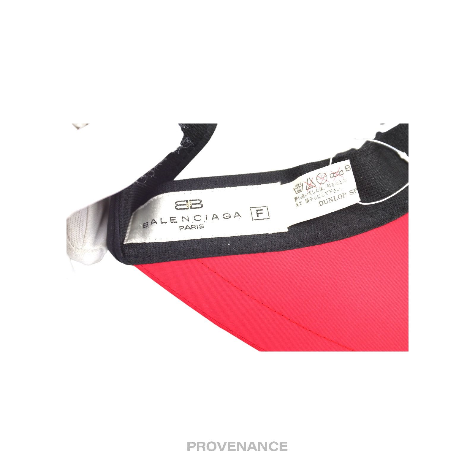 Balenciaga 🔴 Balenciaga Visor - Black/Red Size ONE SIZE - 4 Thumbnail