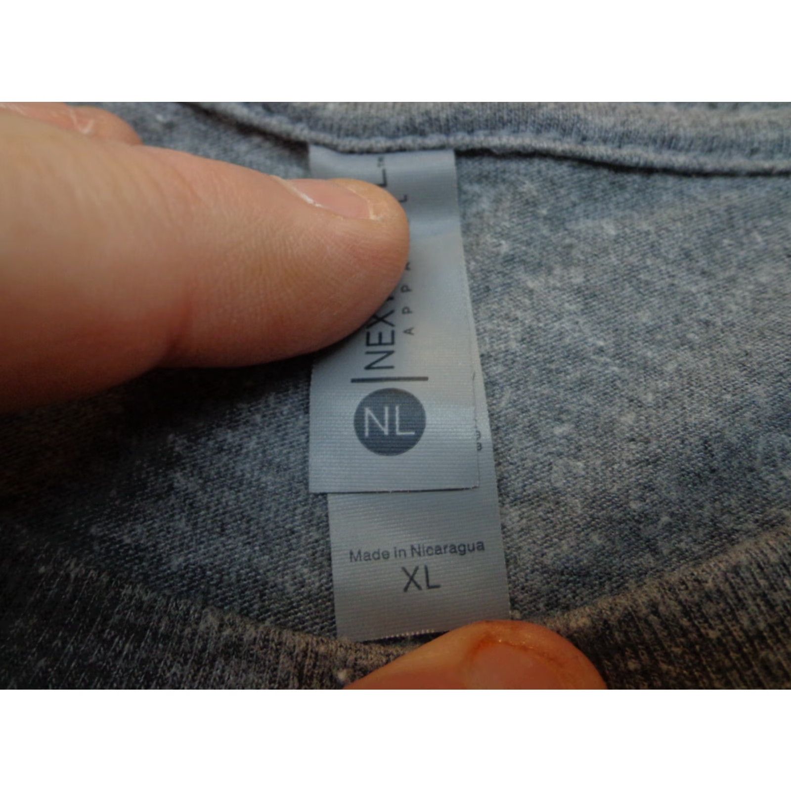 Y/Project Project 615 LOVE IS NOT CANCELED Heather Gray T Shirt XL Size Mens Short Sleeve Cotton Blend Size US XL / EU 56 / 4 - 3 Thumbnail