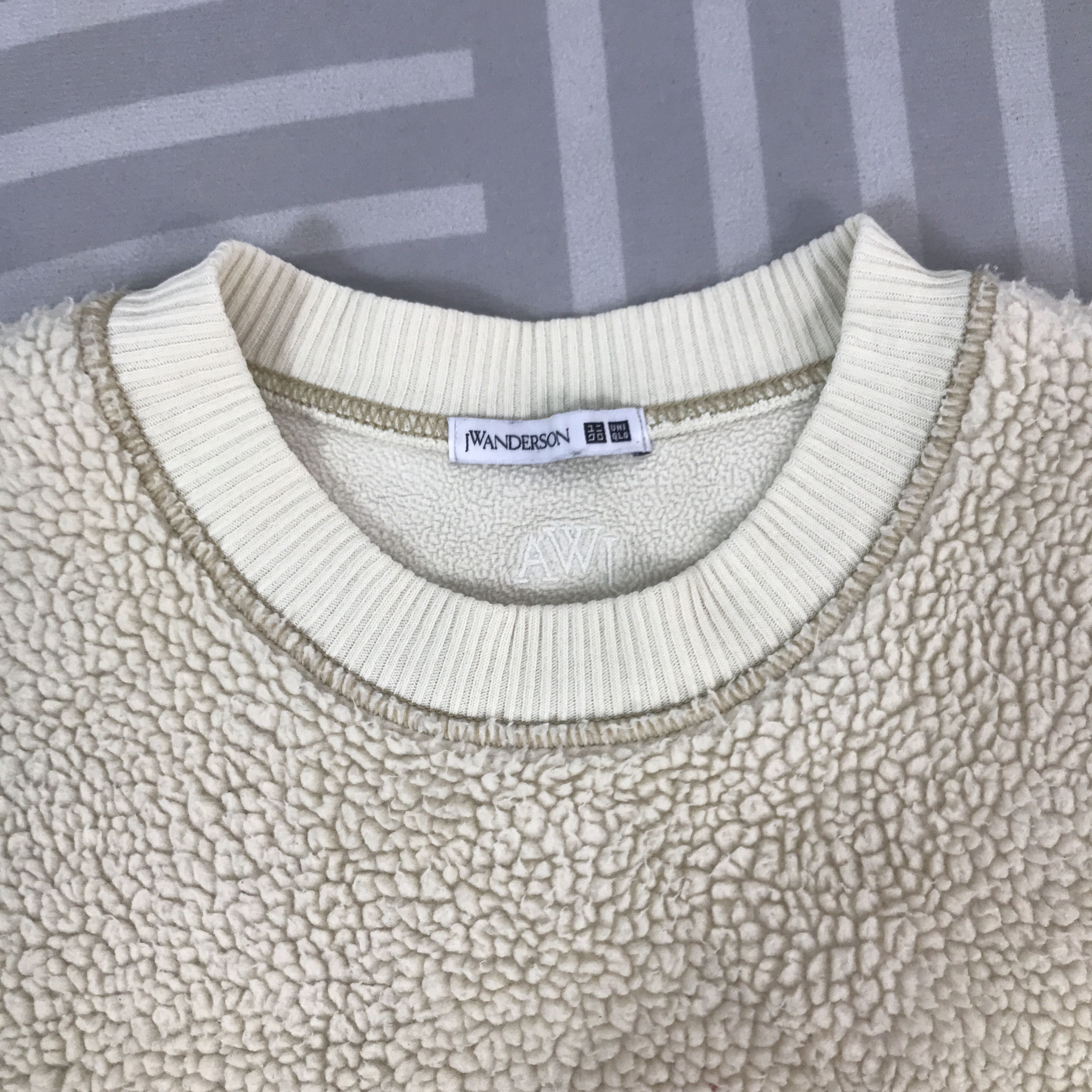 Uniqlo Vintage Jw Anderson x Uniqlo sherpa Sweatshirt Jacket K65B4 Size US L / EU 52-54 / 3 - 8 Thumbnail