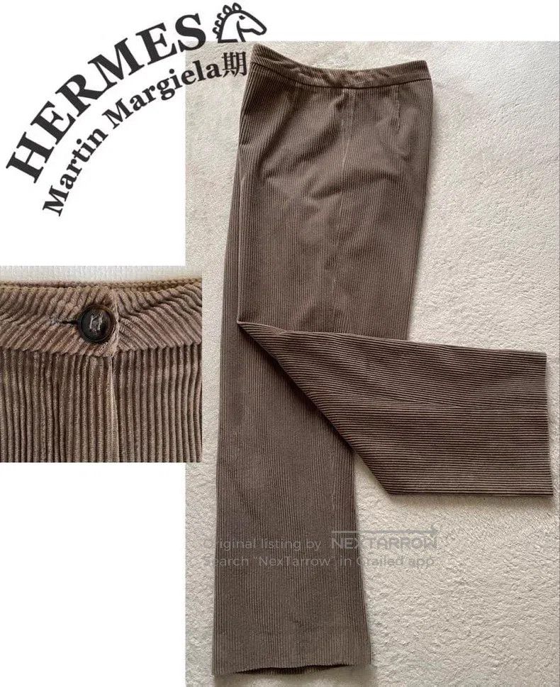 Hermes Hermes Corduroy Pants Size 24" / US 00 / IT 34 - 4 Thumbnail