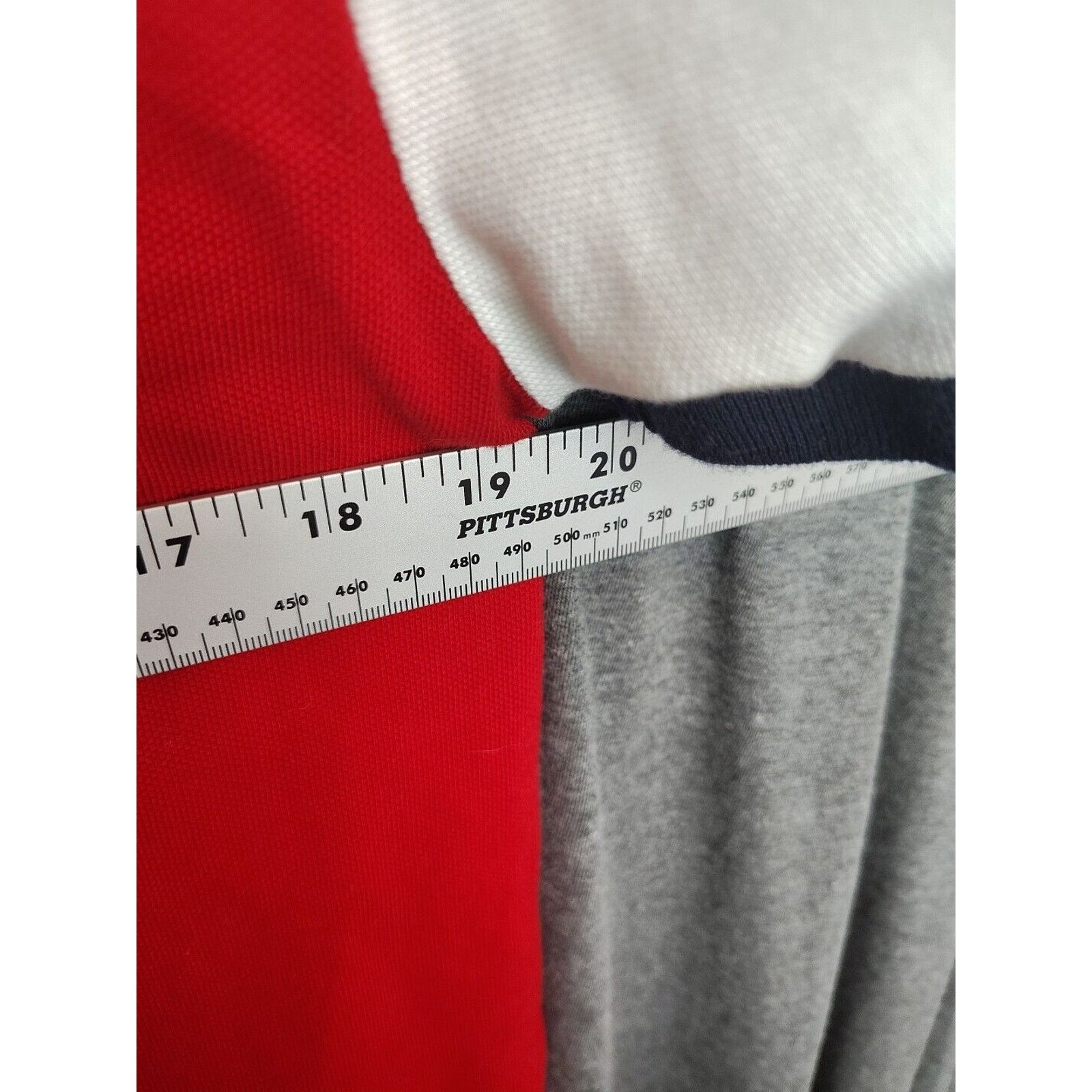 Polo Ralph Lauren Ralph Lauren Polo Team Red Navy Blue White Mens M Rugby Size US M / EU 48-50 / 2 - 5 Thumbnail