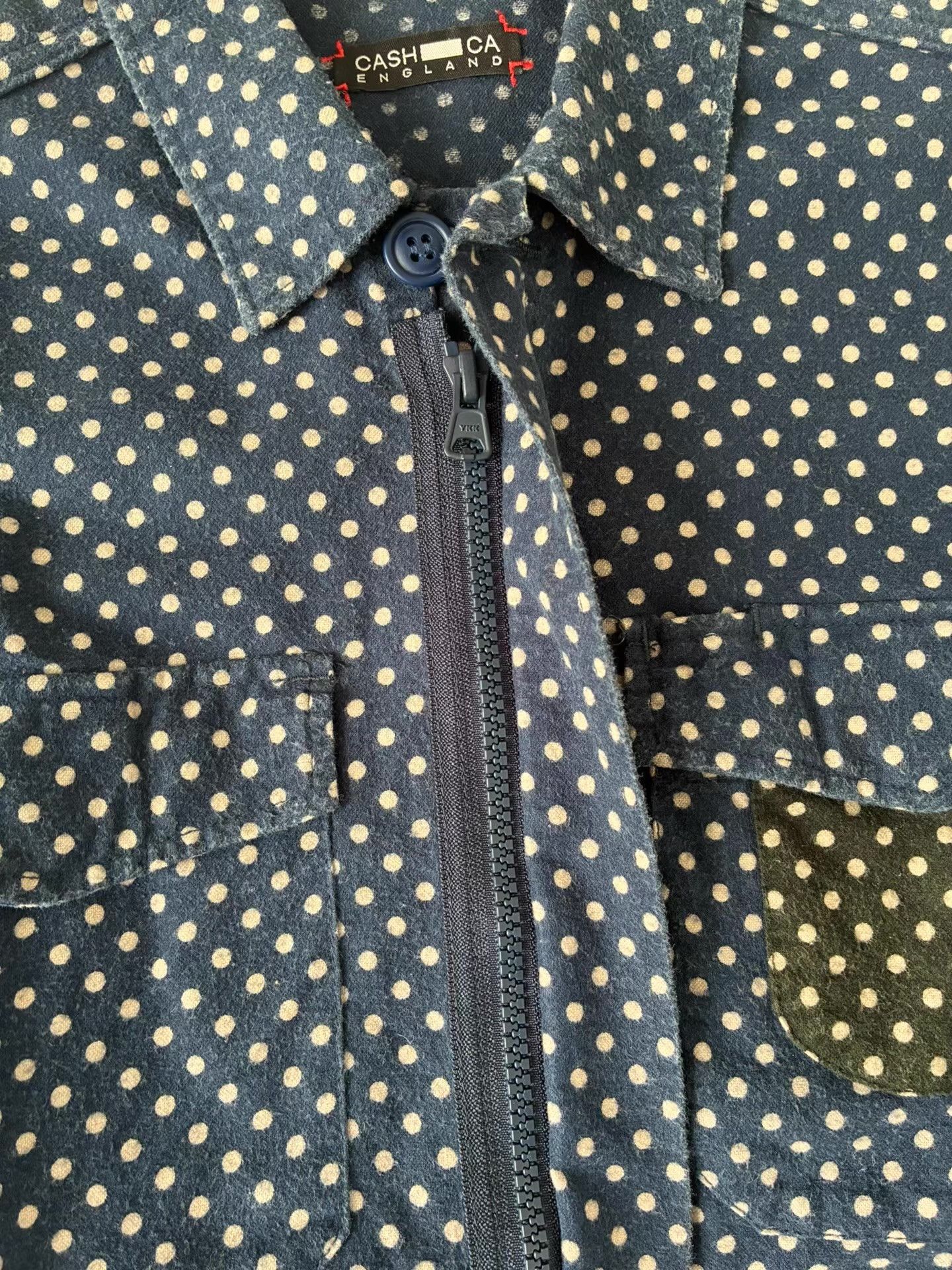 Kazuki Kuraishi Cash Ca Polka Dot Zip Shirt, Kazuki Kuraishi, Edison Chen Size US S / EU 44-46 / 1 - 3 Thumbnail