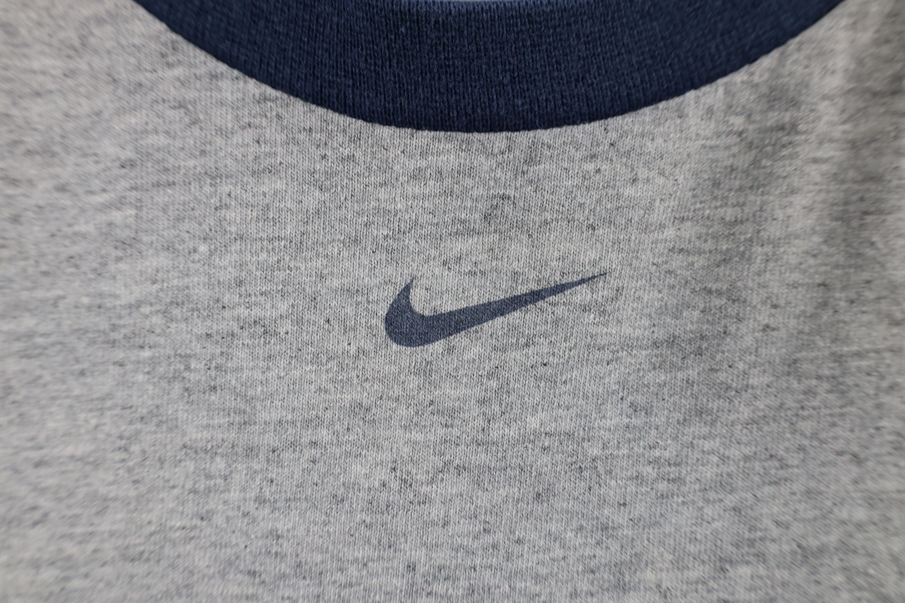 Nike × Vintage Vintage Nike Swoosh Detroit Tigers Baseball Raglan T-Shirt Size US XL / EU 56 / 4 - 5 Thumbnail