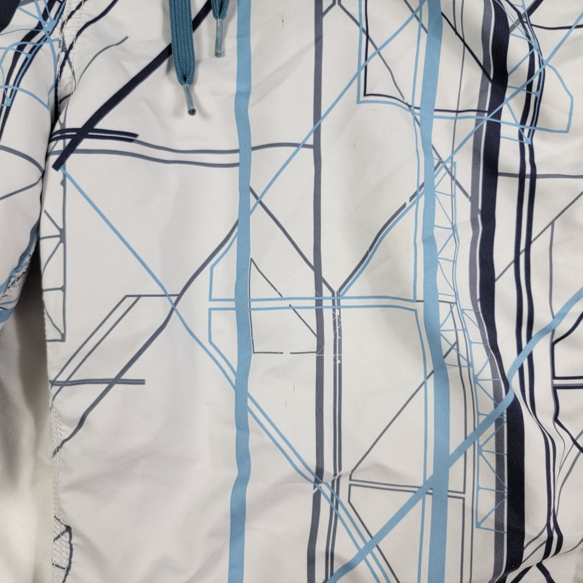 Oakley Oakley Silo Mens 38 White Blue Board Shorts Athletic Summer Size US 38 / EU 54 - 10 Thumbnail