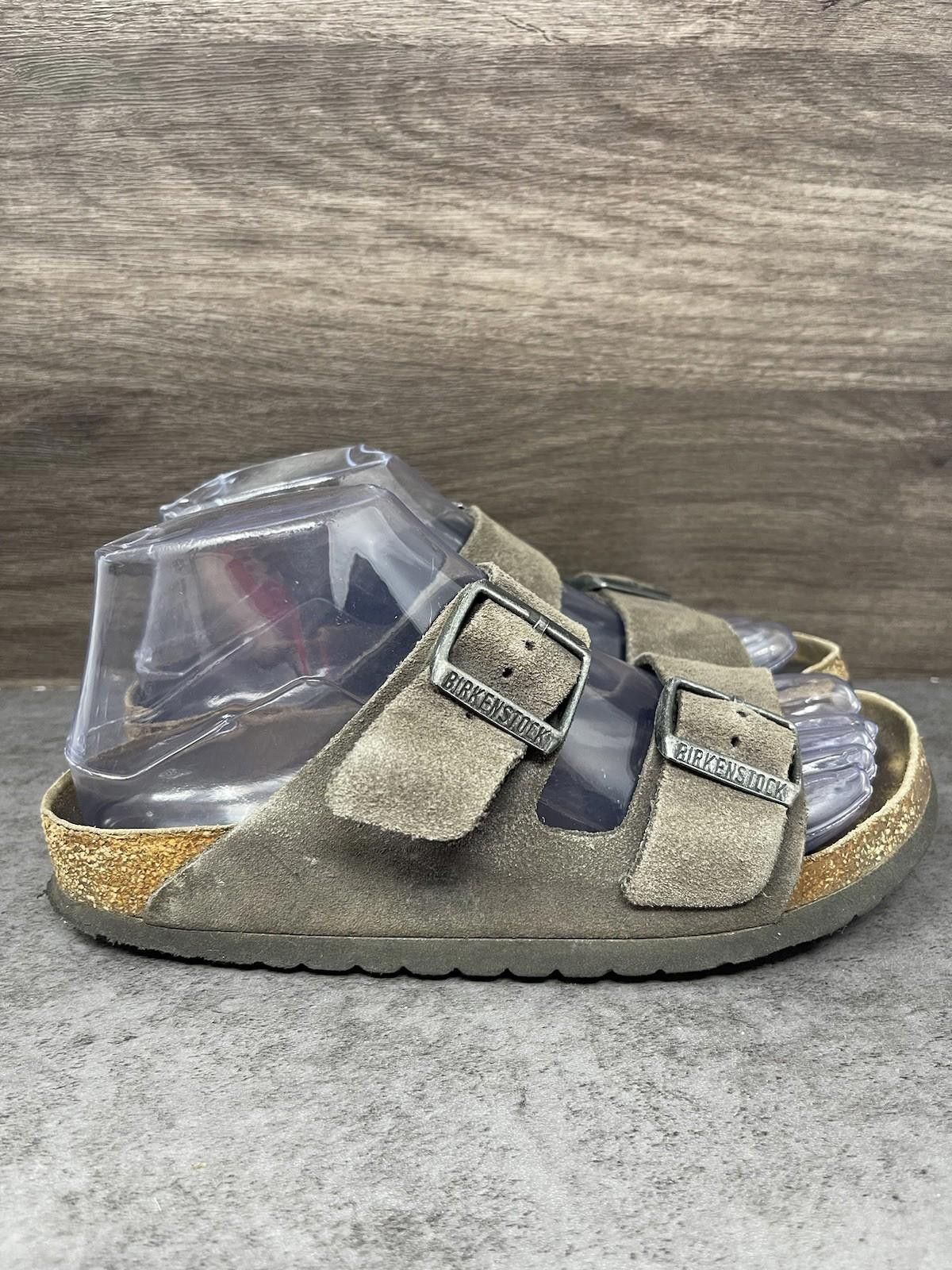 Birkenstock Birkenstock Arizona Suede Sandals Womens Size 6 (37) Slip On Size US 6 / IT 36 - 5 Thumbnail
