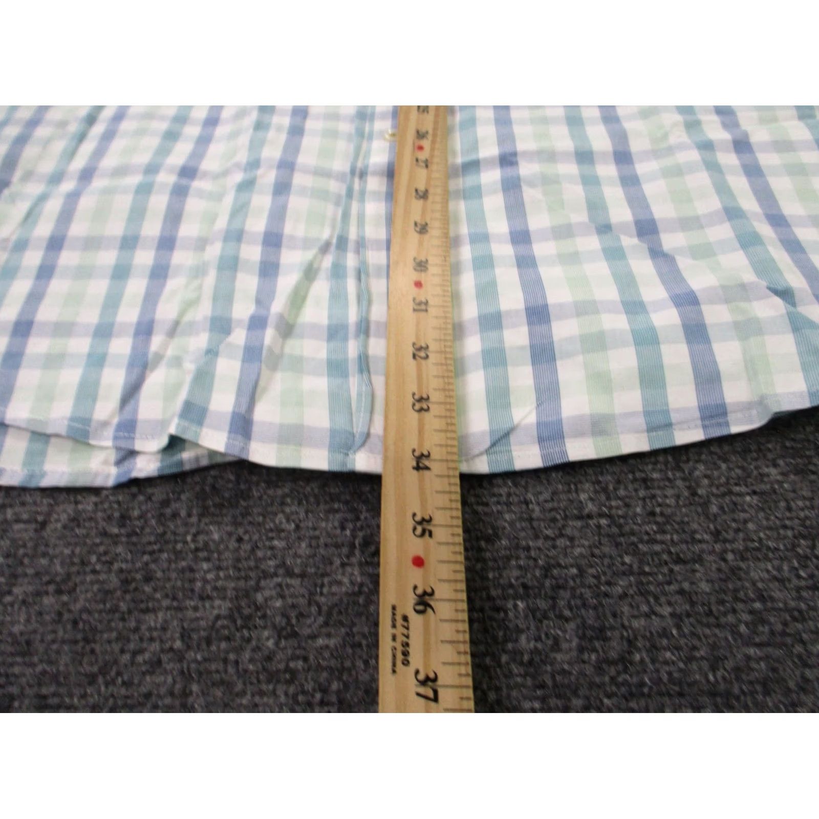 Barbour Barbour Shirt Mens 2XL Blue Plaid Tailored Fit Business Country Work Golf Active Size US XXL / EU 58 / 5 - 4 Thumbnail