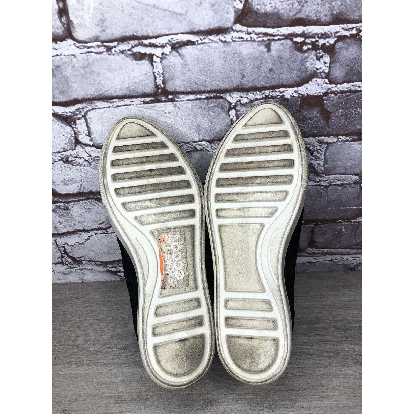 Ecco Ecco Danish Design Black Leather Slip On Casual Sneakers Sho Size US 7.5 / IT 37.5 - 18 Thumbnail