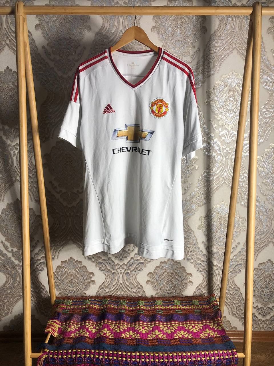 Adidas Vintage Adidas FC Manchester United England Soccer Jersey Size US XXL / EU 58 / 5 - 1 Thumbnail