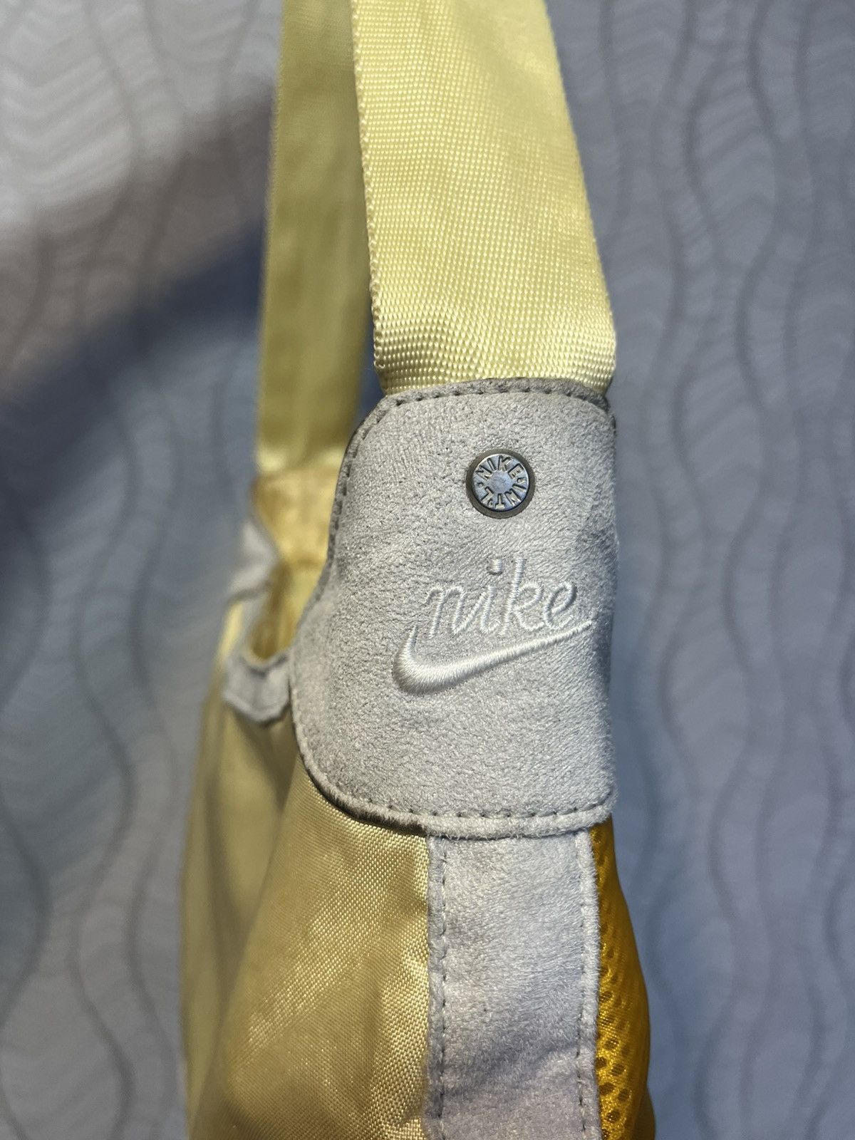 Nike × Vintage Vintage Nike Baguette Y2K Yellow Handbag Size ONE SIZE - 6 Thumbnail