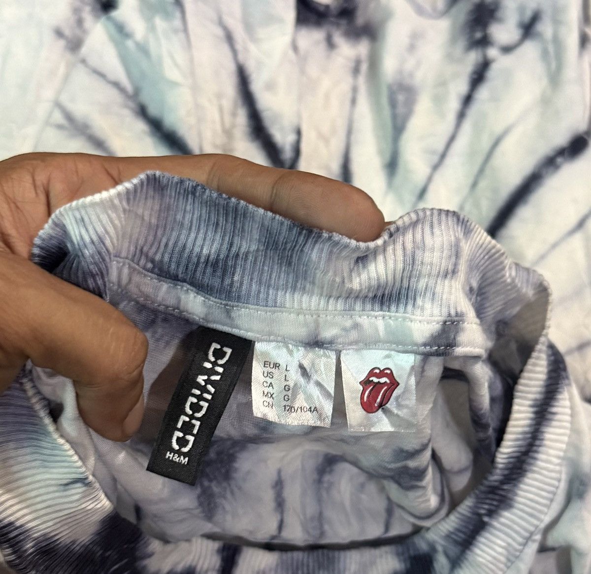 Band Tees The Rolling Stones Crop Top Shirt Dragon Print Women's Size XL / US 12-14 / IT 48-50 - 7 Thumbnail