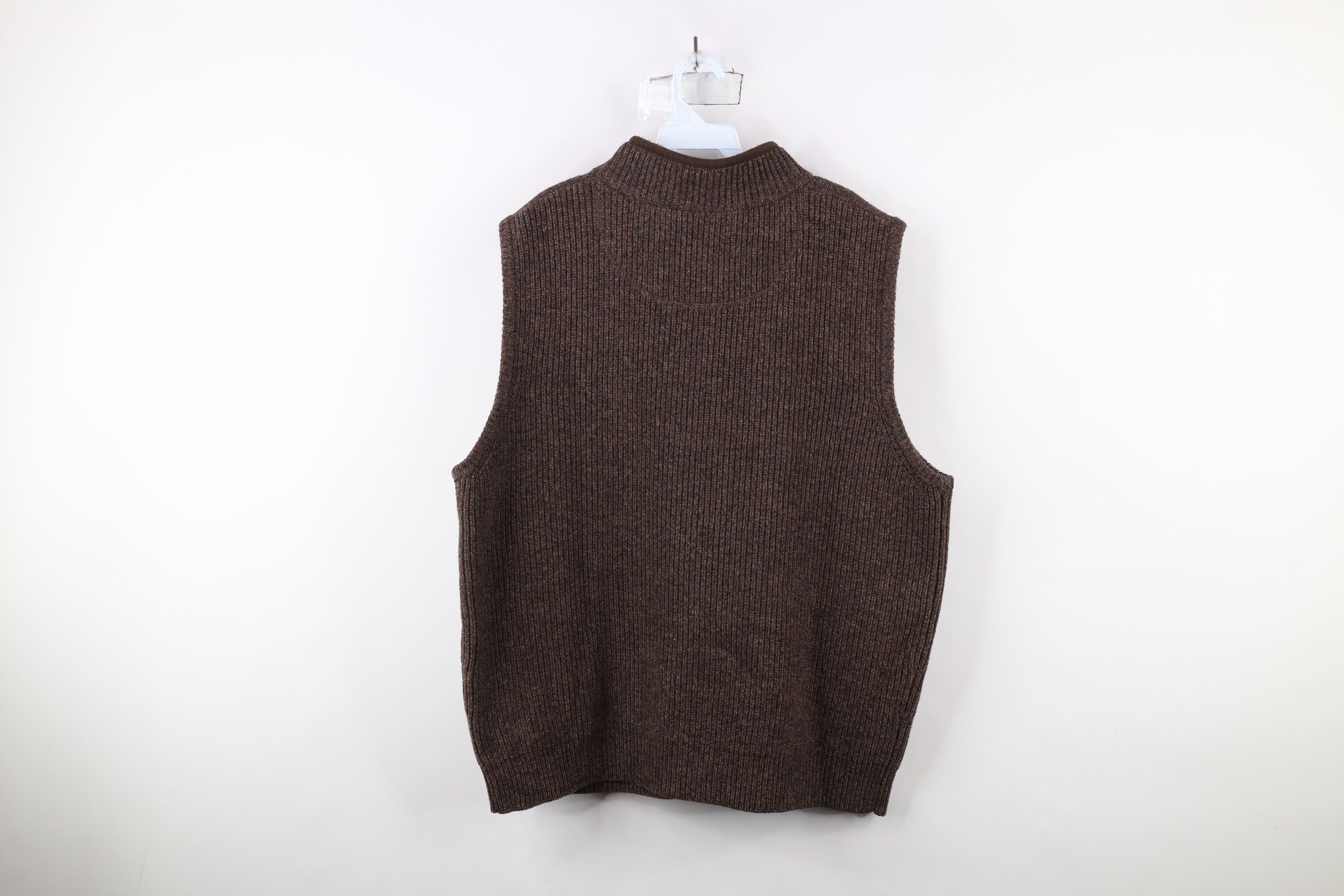 L.L. Bean × Vintage Vintage LL Bean Merino Lambswool Ribbed Knit Sweater Vest Size US XL / EU 56 / 4 - 9 Thumbnail